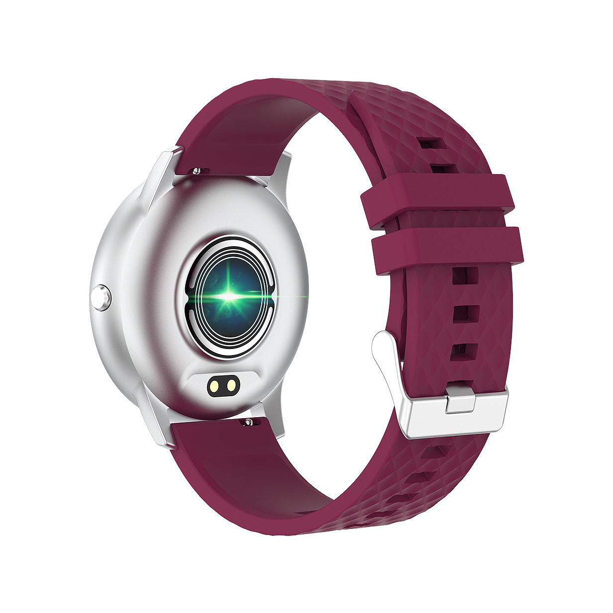 Reloj Bluetooth Watchuu Round Series 5 Morado