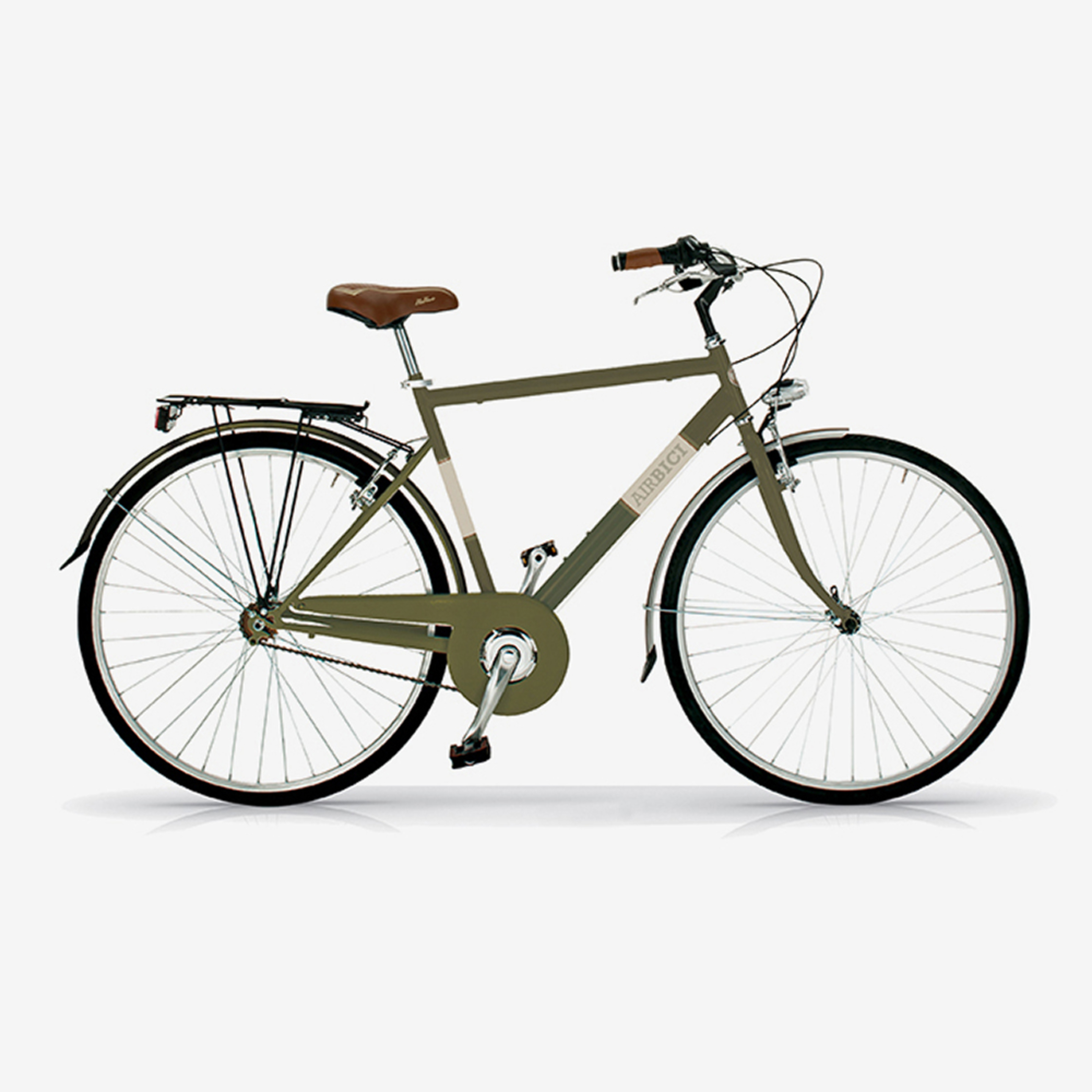 Bicicleta De Ciudad Airbici 605m Allure - Verde - Vintage, paseo, ciudad  MKP