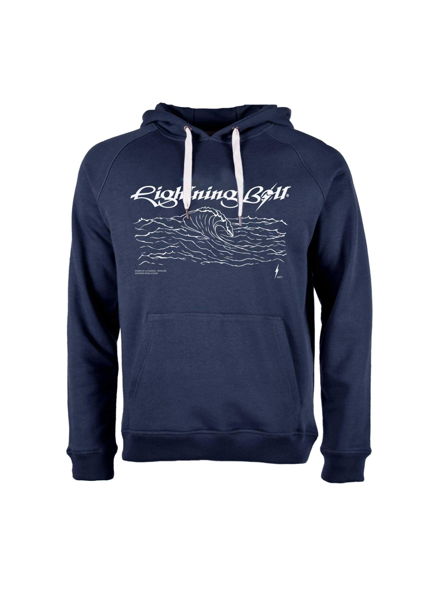 Sweatshirt Lightning Bolt Surfs Up! Hoodie - azul - 