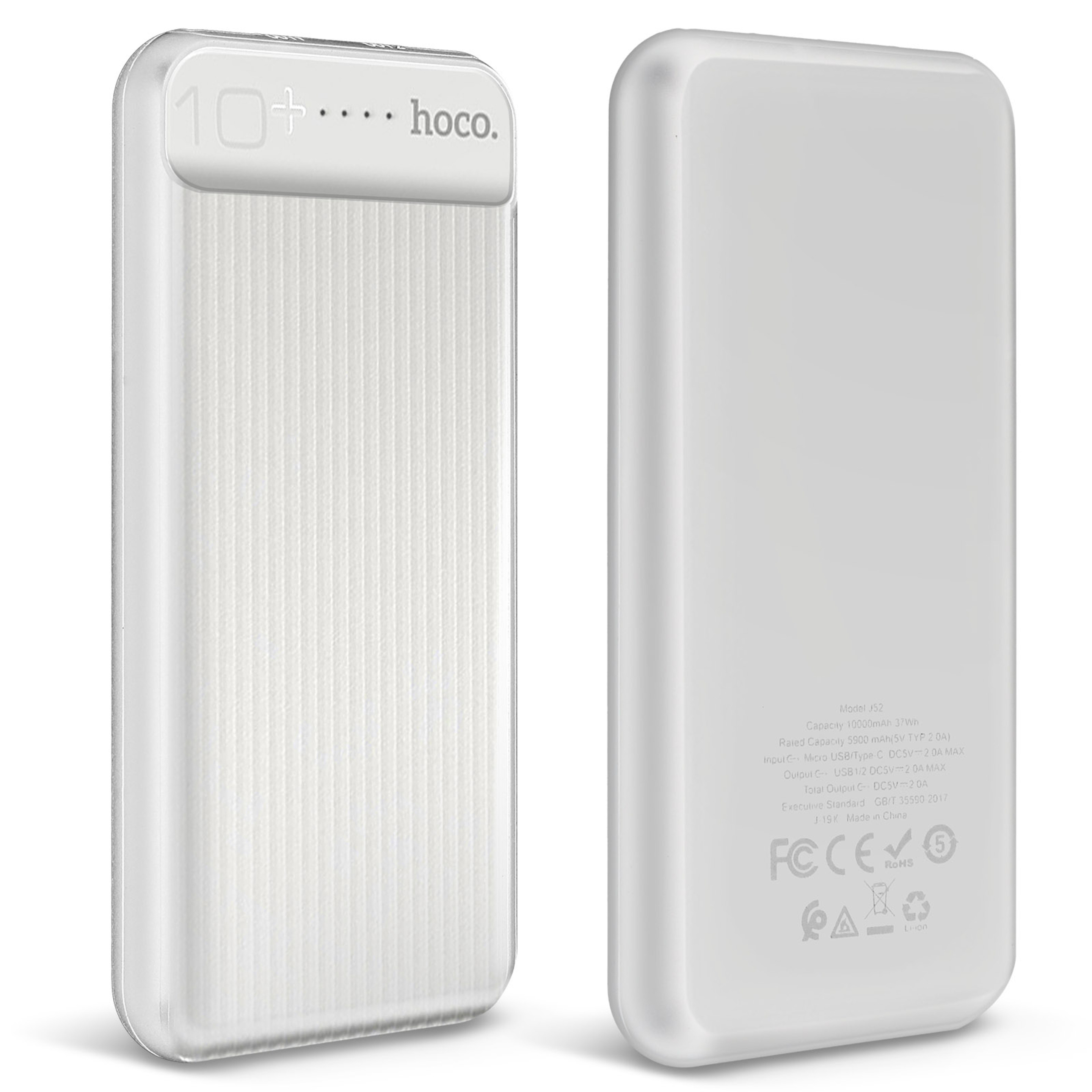 Powerbank 10000mah 1 2xusb Hoco J52