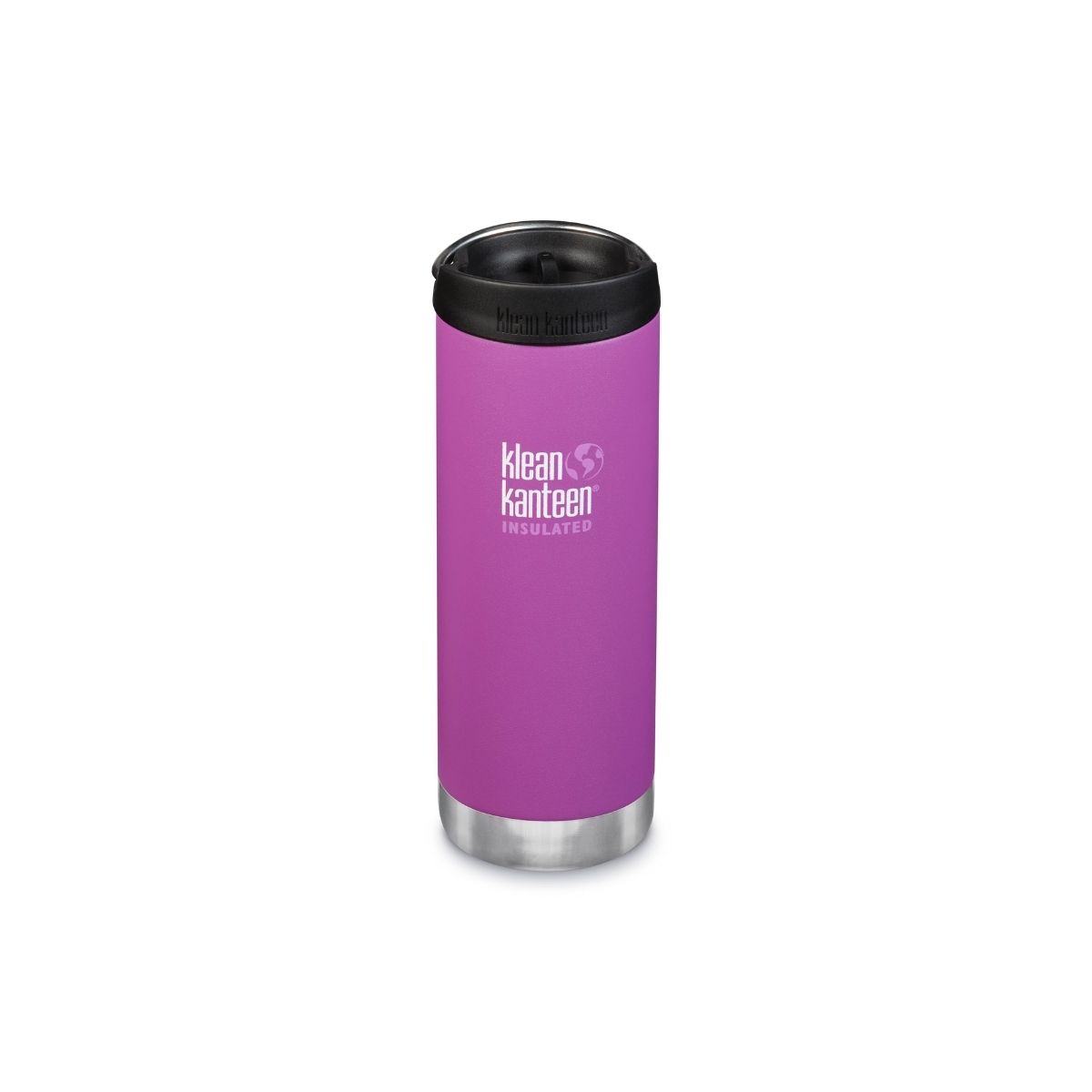 Botella Térmica Klean Kanteen Insulated Tkwide De 16oz Con Tapón Café Cap