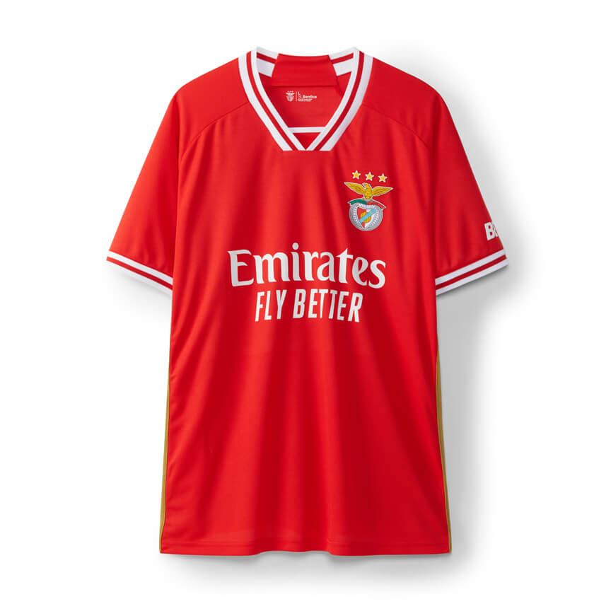 Réplica De La Camiseta Principal Del Benfica 2023 2024 - rojo - 