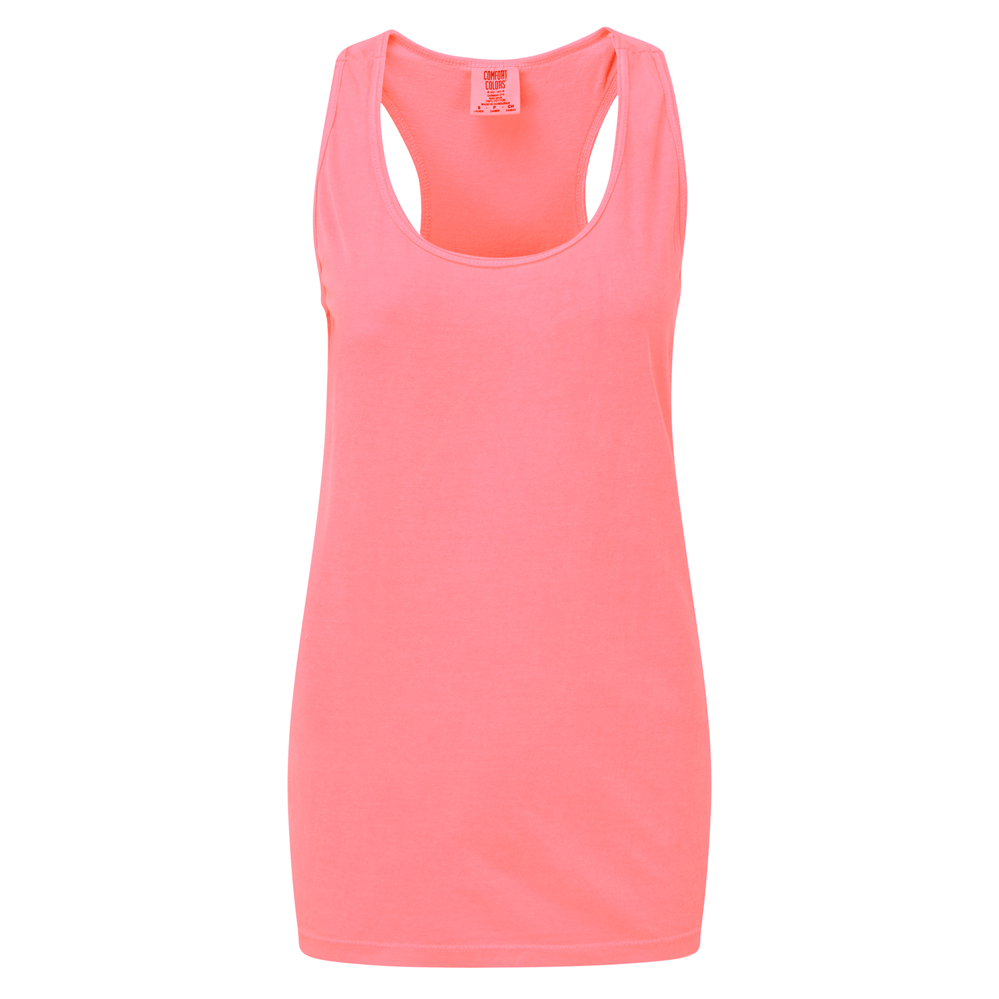 Camiseta Con Espalda De Nadador Comfort Colors - rosa - 