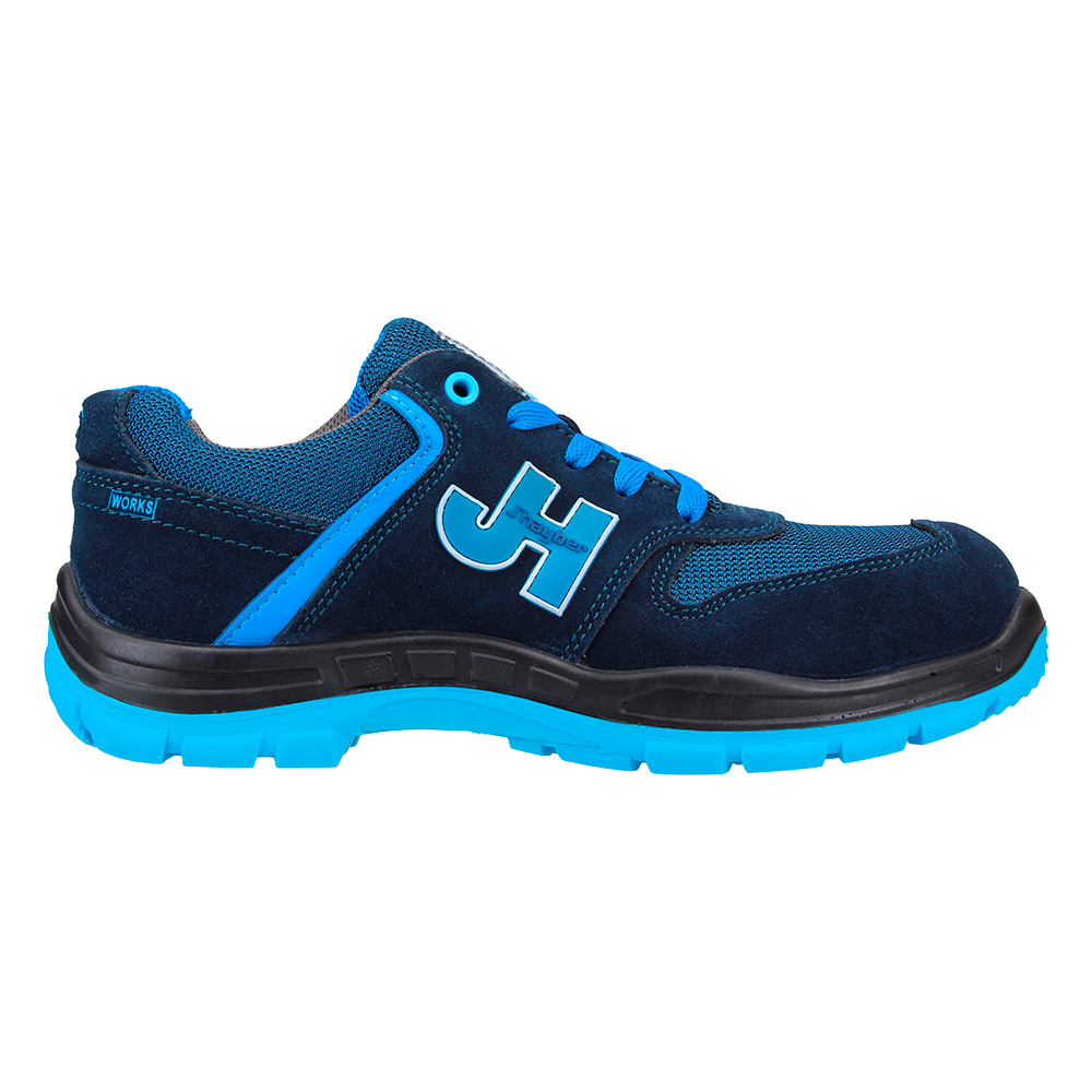 Zapato De Seguridad J'Hayber Works Style Gris - azul-marino-royal - 