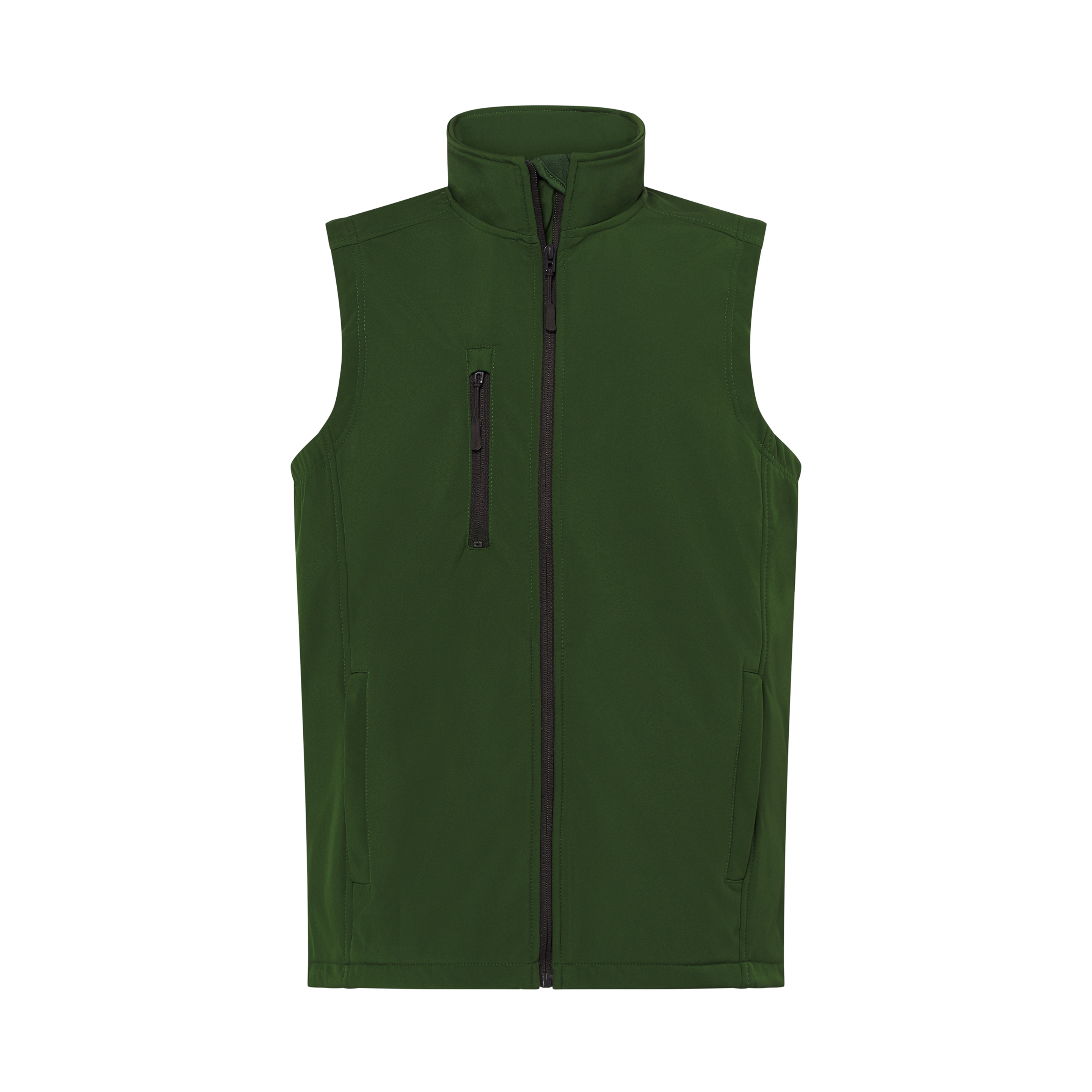 Chaleco Softshell Vest Jhk Shirts - Verde  MKP