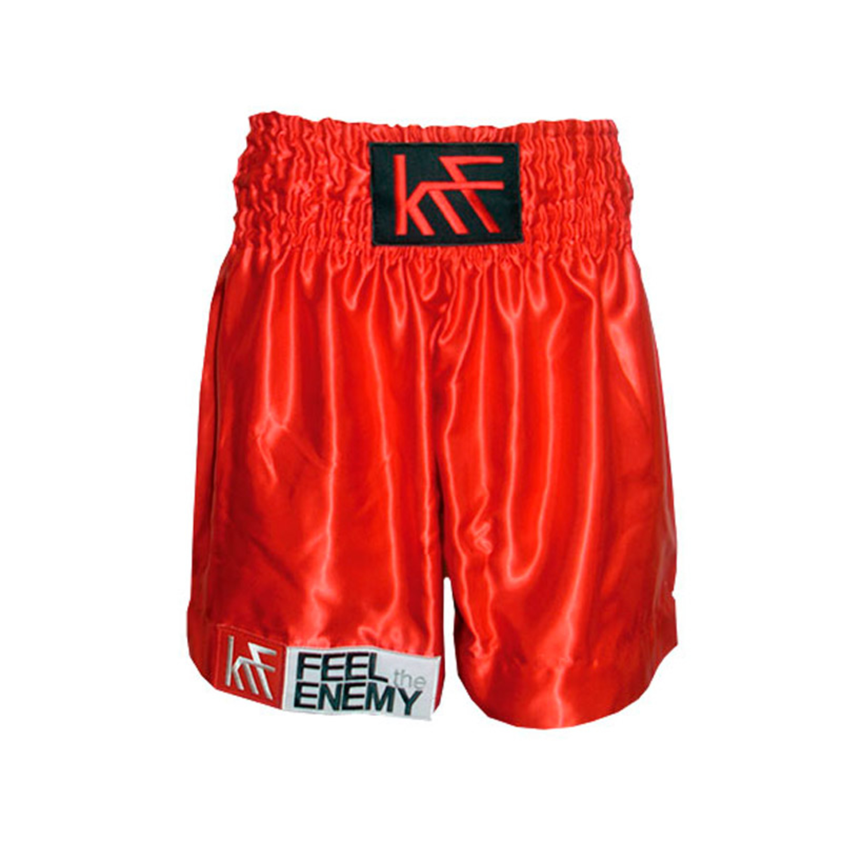 Box Krf Dc Pant Short Boxing Liso Rojo T/m - rojo - 