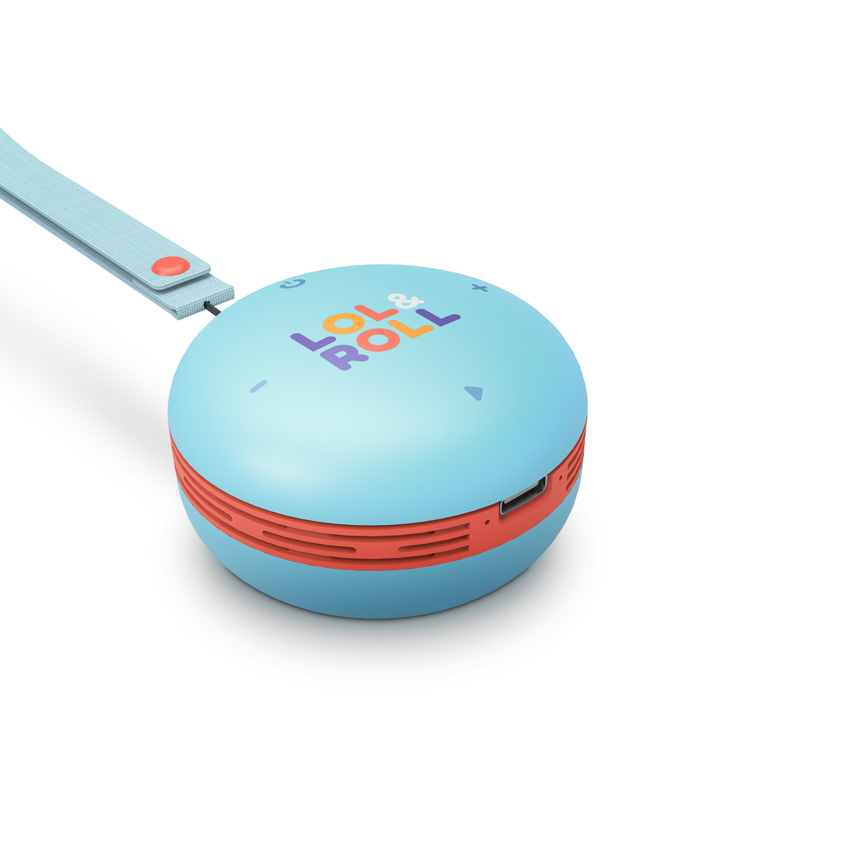 Coluna Portátil Bluetooth Para Crianças Energy Sistem Lol&roll Pop Kids Speaker Detachable Lanyard, Colouring Character