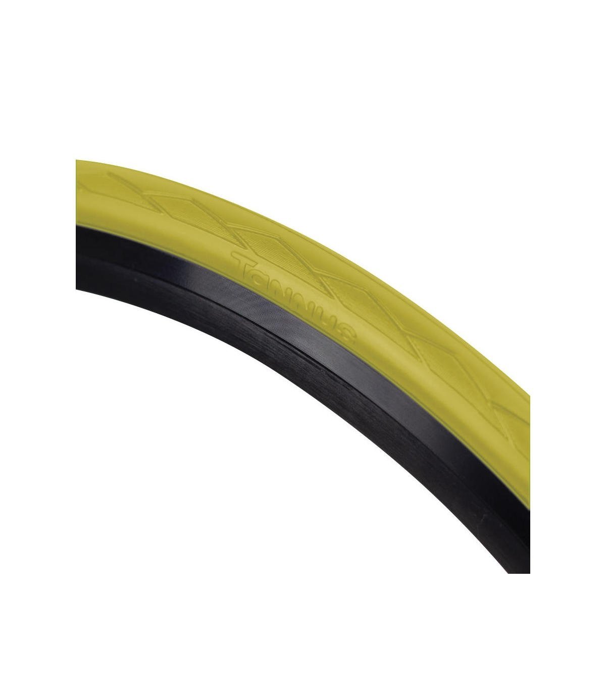 Cubierta Semi Slick 700 * 28c (28-622) Regular Tannus Airless Tire - amarillo - 