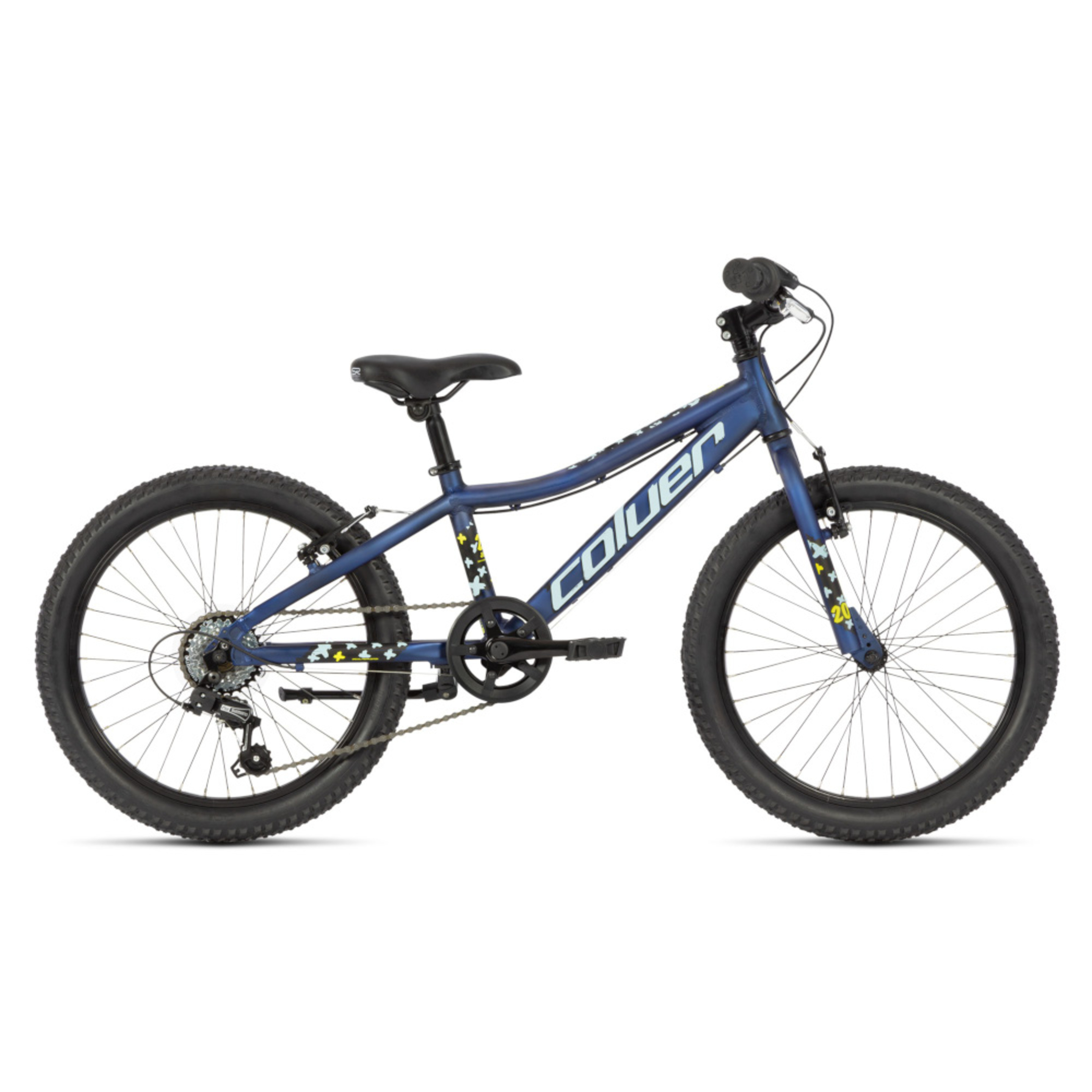 Bicicleta Infantil 20" Coluer Rider Alumínio 6vl - azul - 