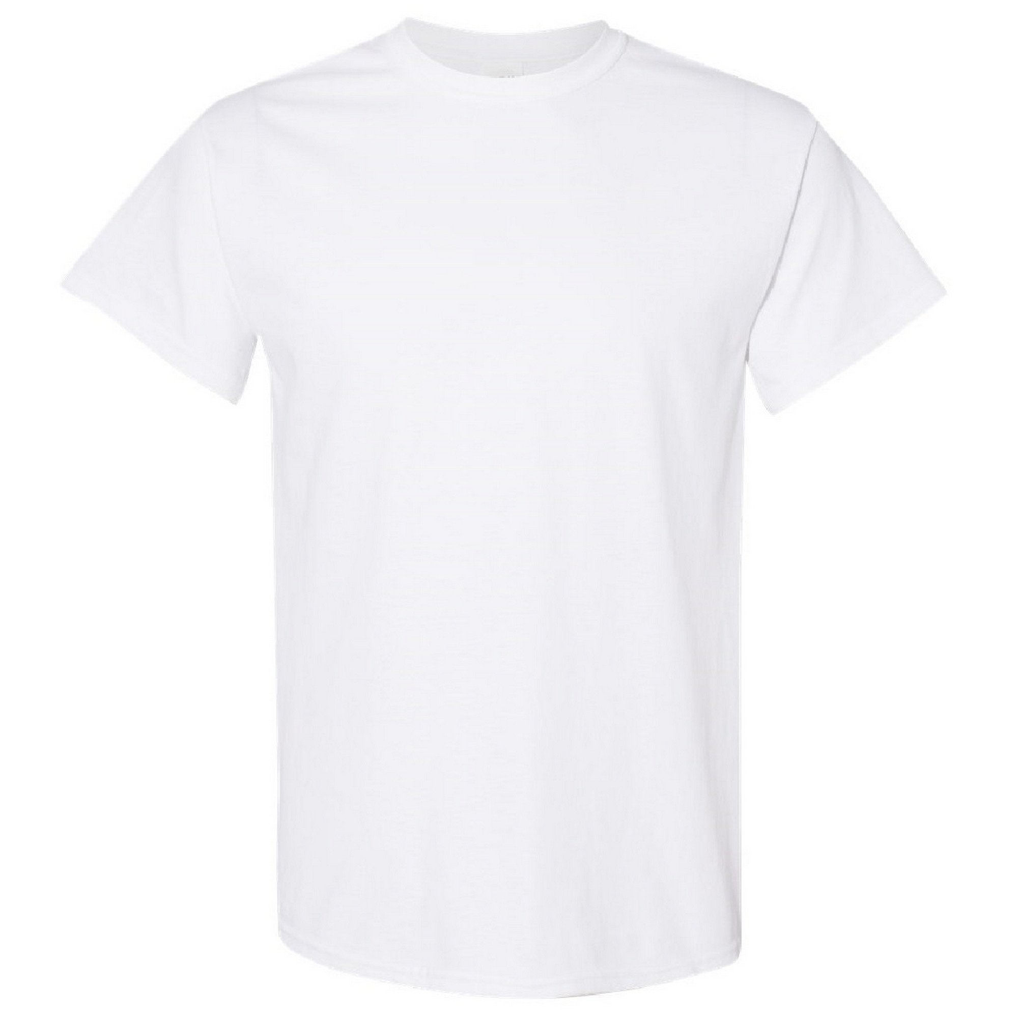 Camiseta Básica De Manga Corta Gildan Heavy Cotton 100% Algodón Gordo - blanco - 