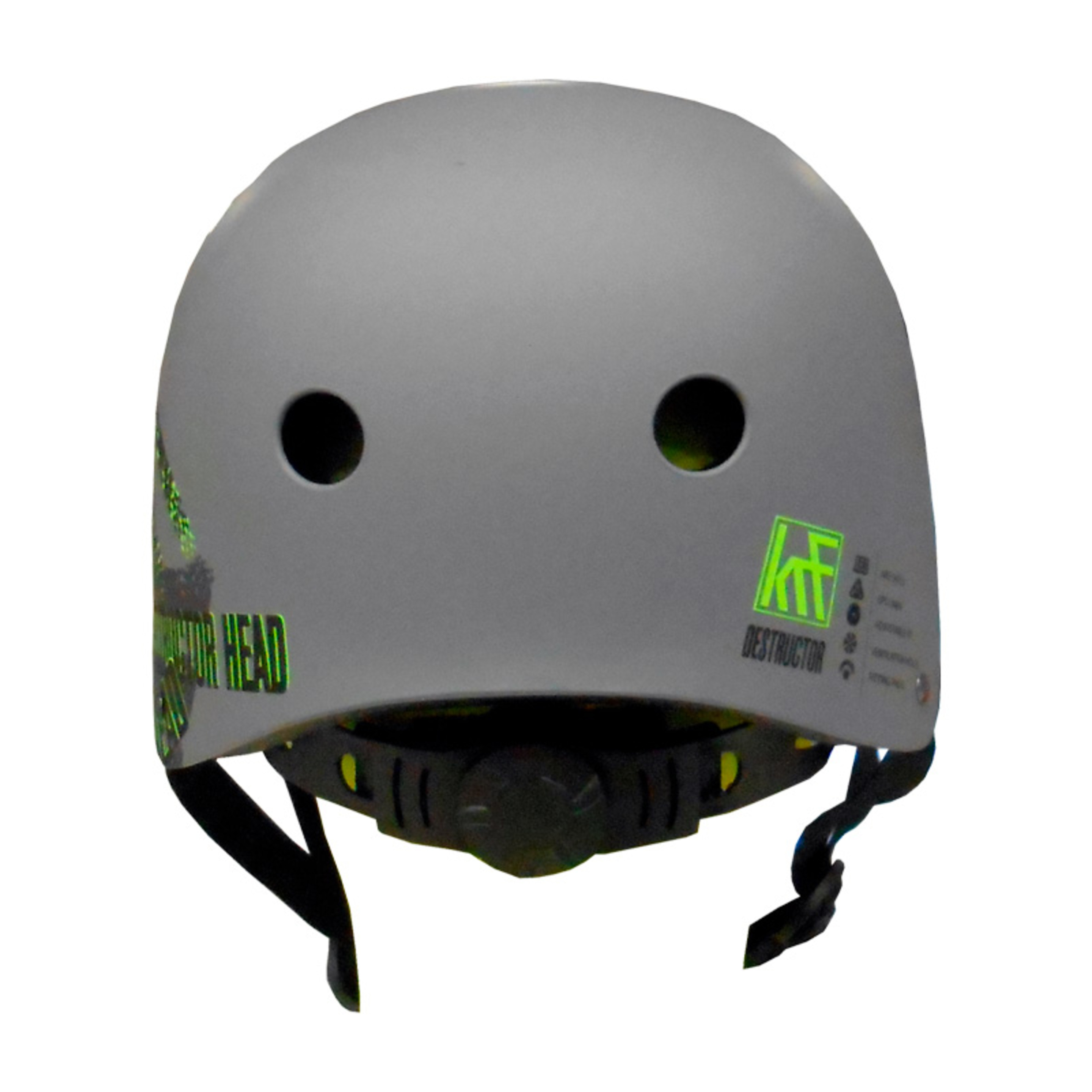 Krf Casco Protector Destructor Gris/lima