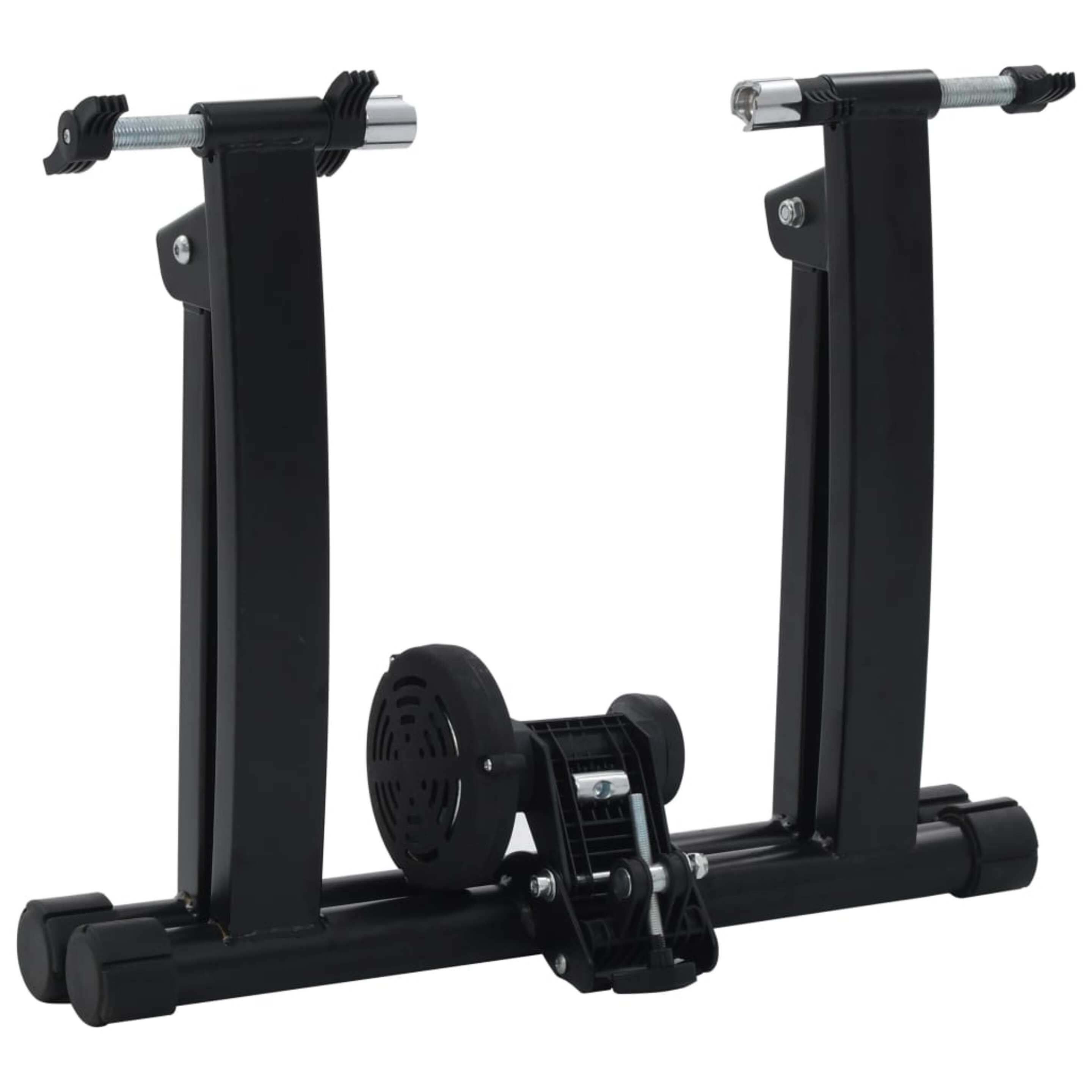 Vidaxl Rolo De Treino Para Bicicleta Roda 26-28 Aço Preto