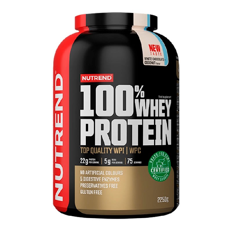 100% Proteína De Suero - 2250g - Nutrend