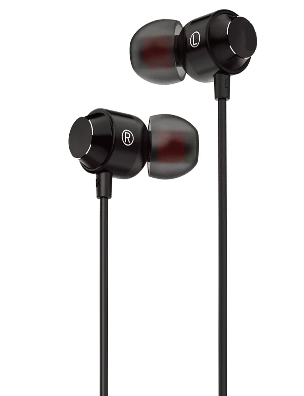 Auriculares Muvit For Charge Estéreo M32 Tipo C Magnéticos - negro - 