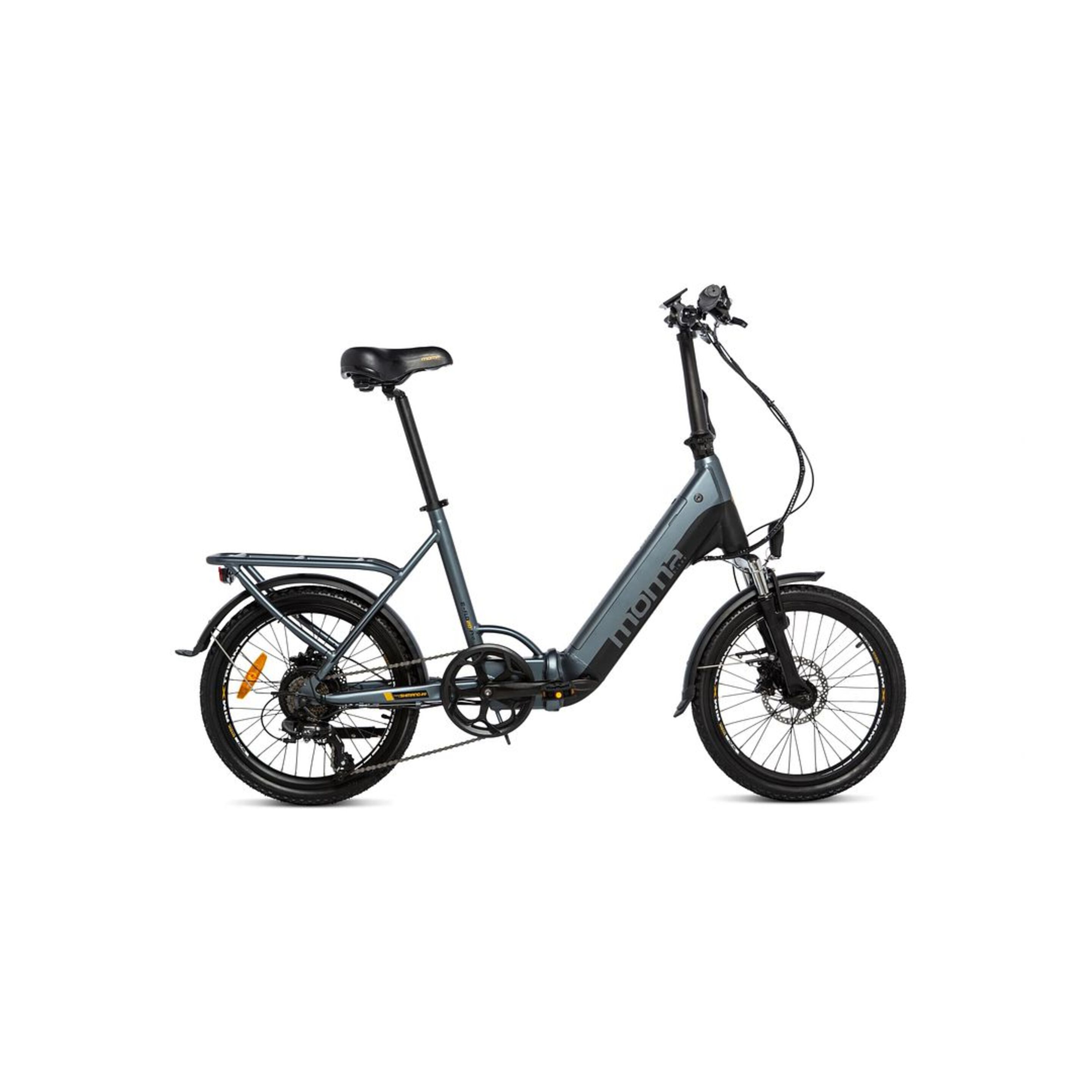 Bicicleta Electrica Moma Bikes E-bike 20pro - Gris/Negro  MKP