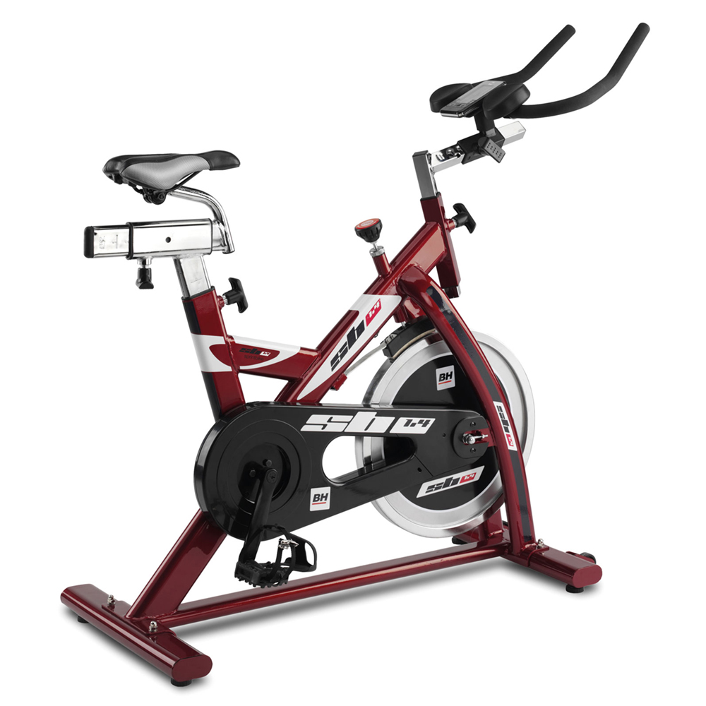Bicicleta Indoor Bh Fitness Sb1.4 H9158 - rojo-negro - 
