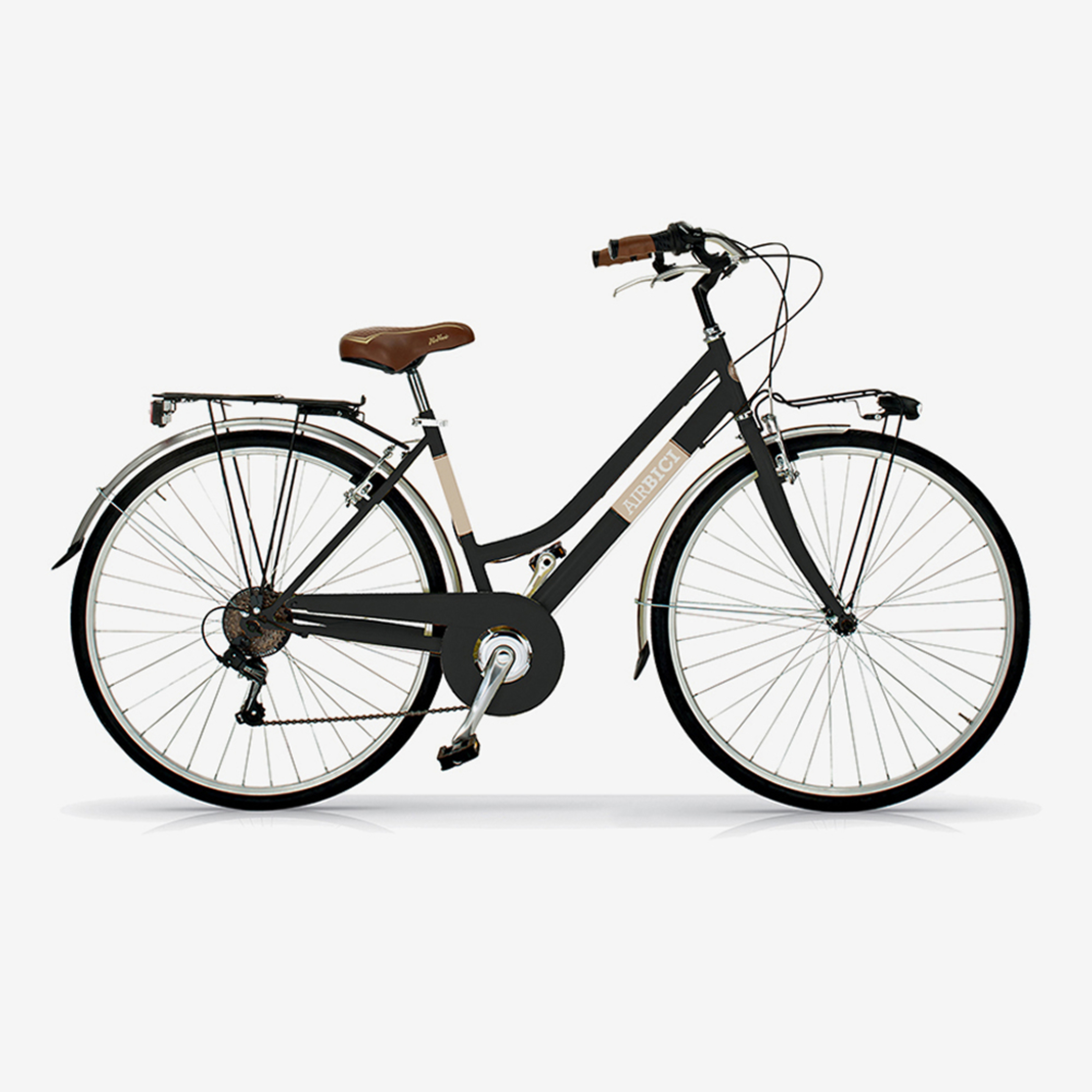 Bicicleta De Ciudad Airbici 605 Allure - negro - 