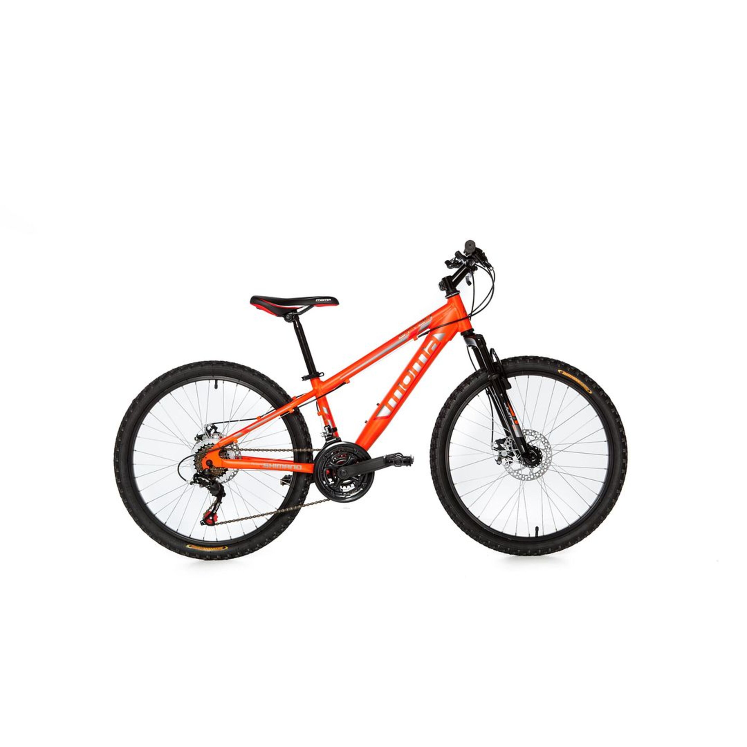 Bicicleta Montaña Moma Bikes Shimano Gtt24" - naranja - 