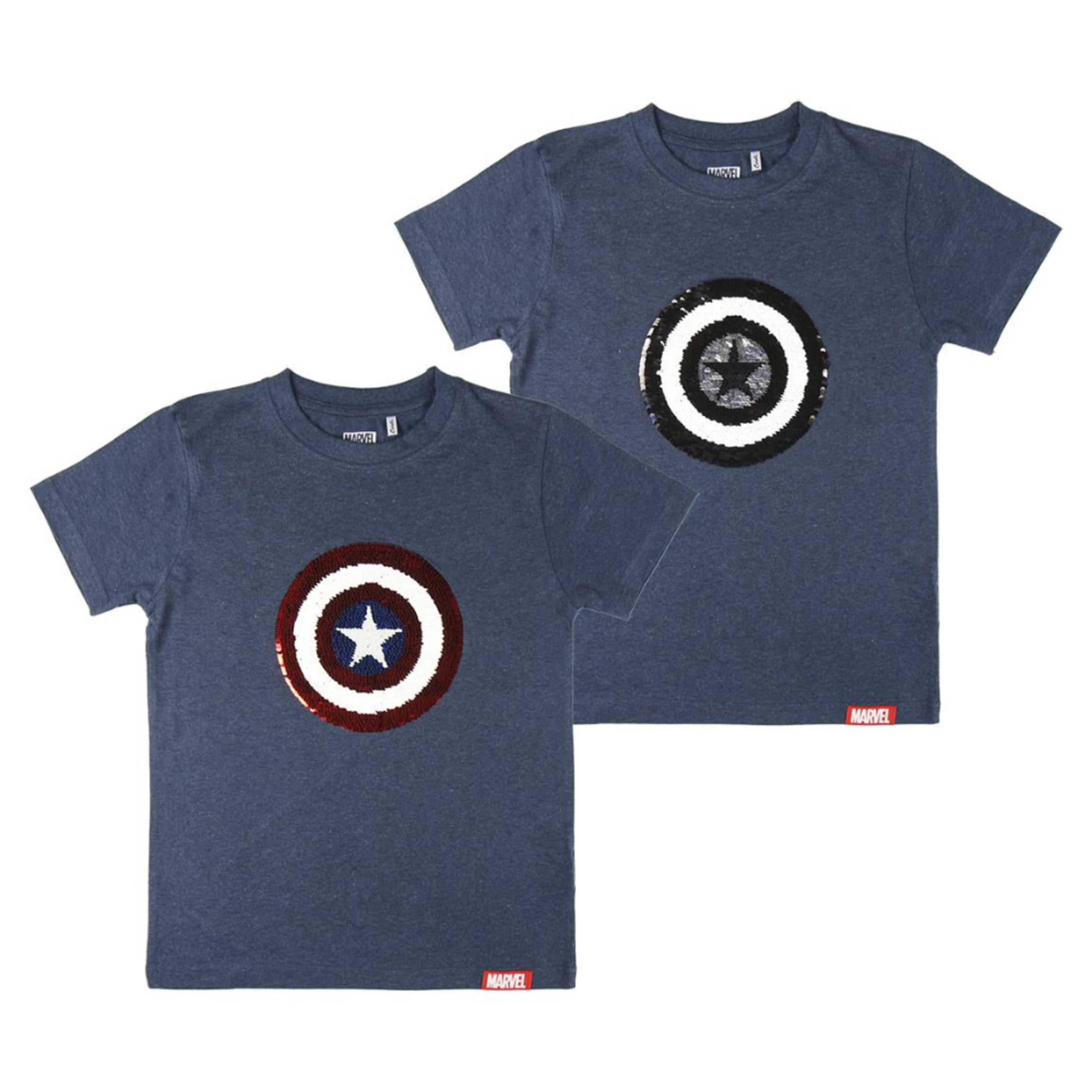 T-shirt Curta Capitão América