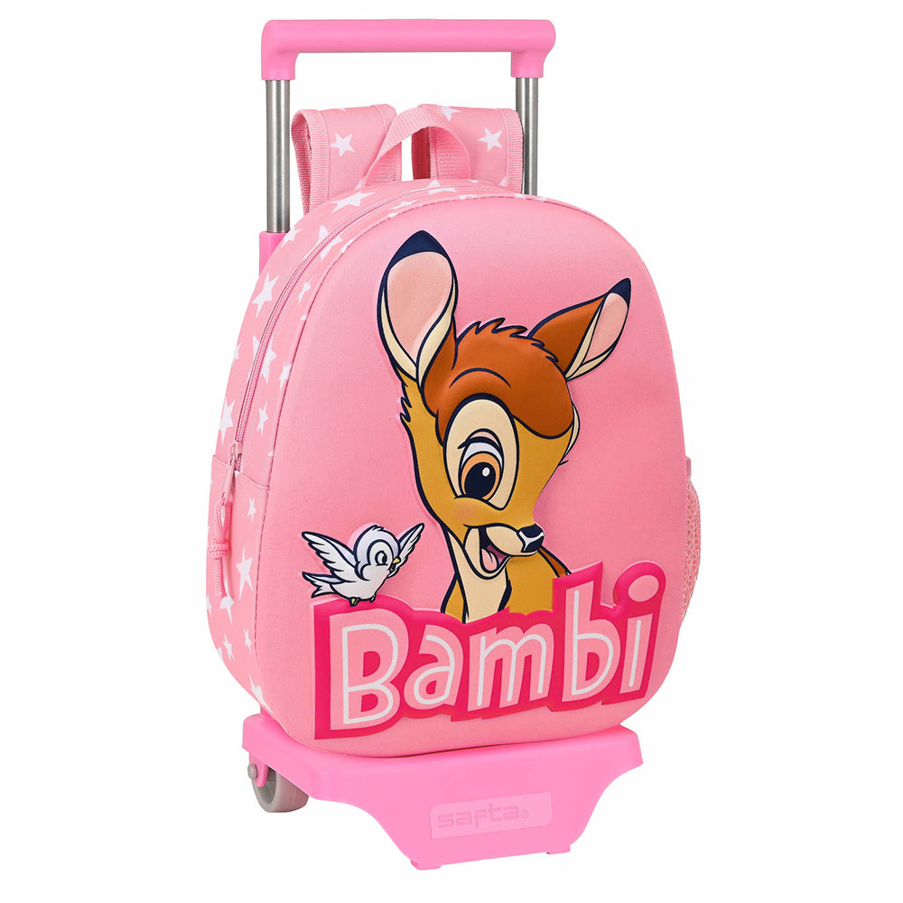 Mochila Carrinho Bambi 74216 - rosa - 