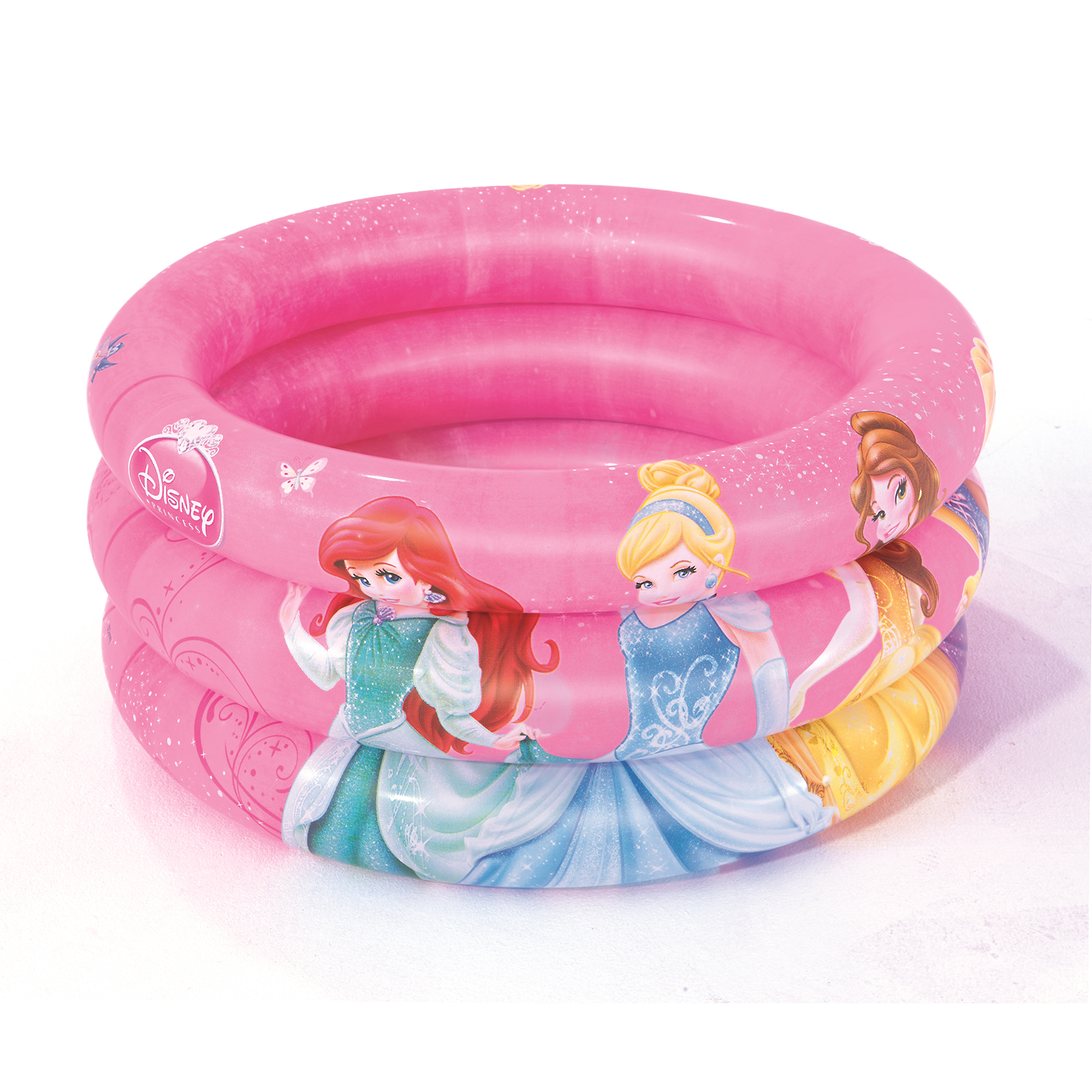 Piscina Hinchable Autoportante Infantil Bestway 70x30 Cm Diseño Princesas Disney Rápida Instalación - rosa - 