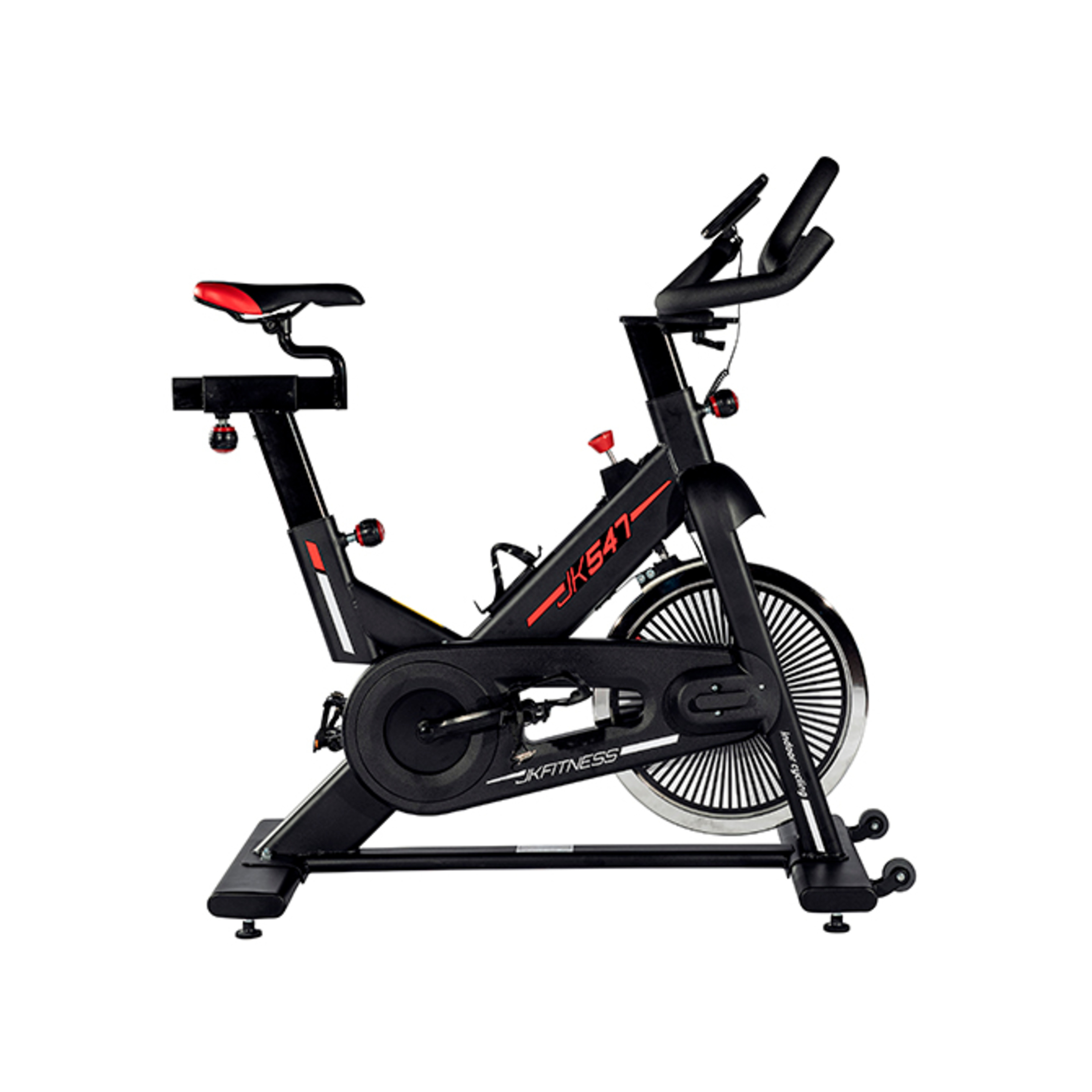 Bicicleta Magnetica Jk Fitness Jk547 - Negro/Rojo - Bicicleta Cardio  MKP