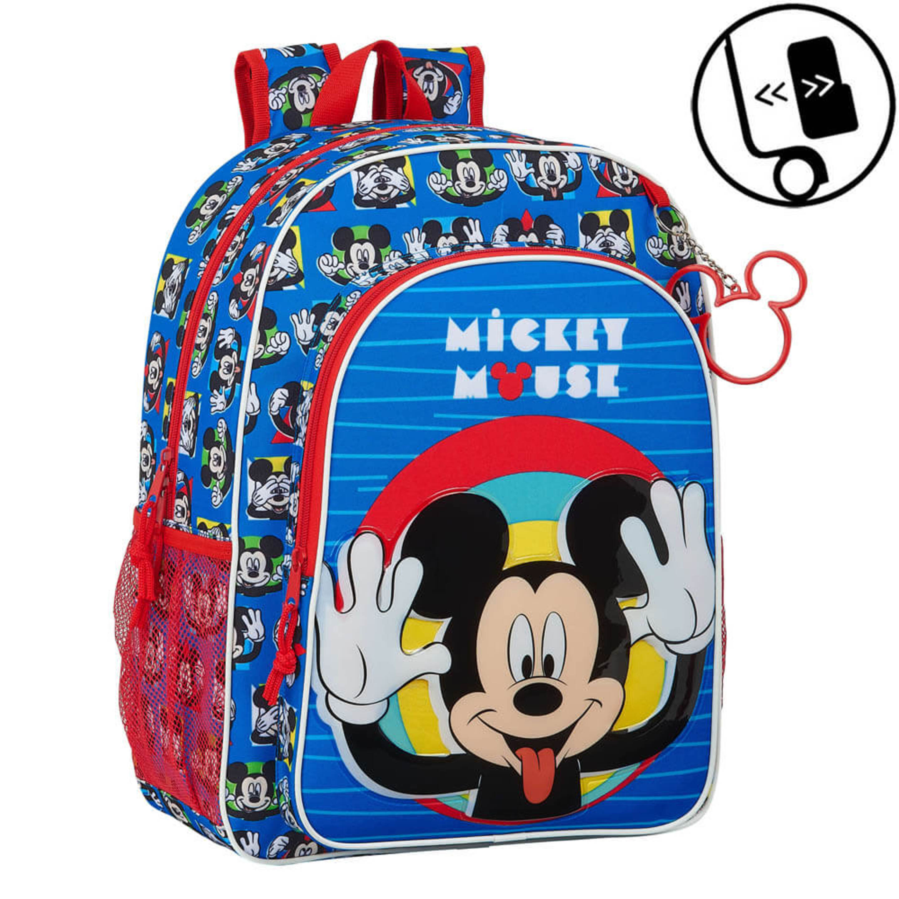 Mochila Mickey Mouse Adaptable - multicolor - 
