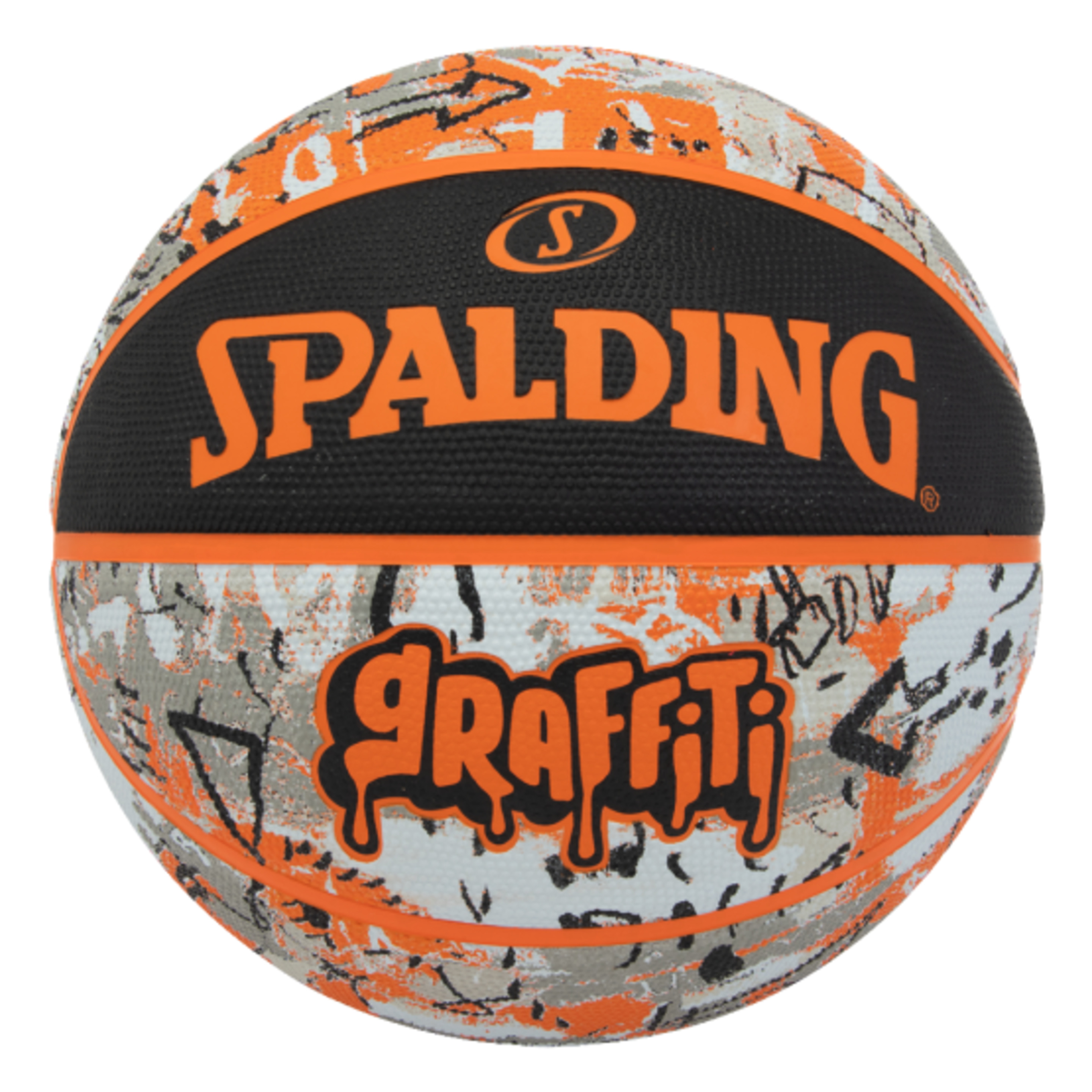Balón De Baloncesto Spalding Grafitti Orange Sz7 - multicolor - 