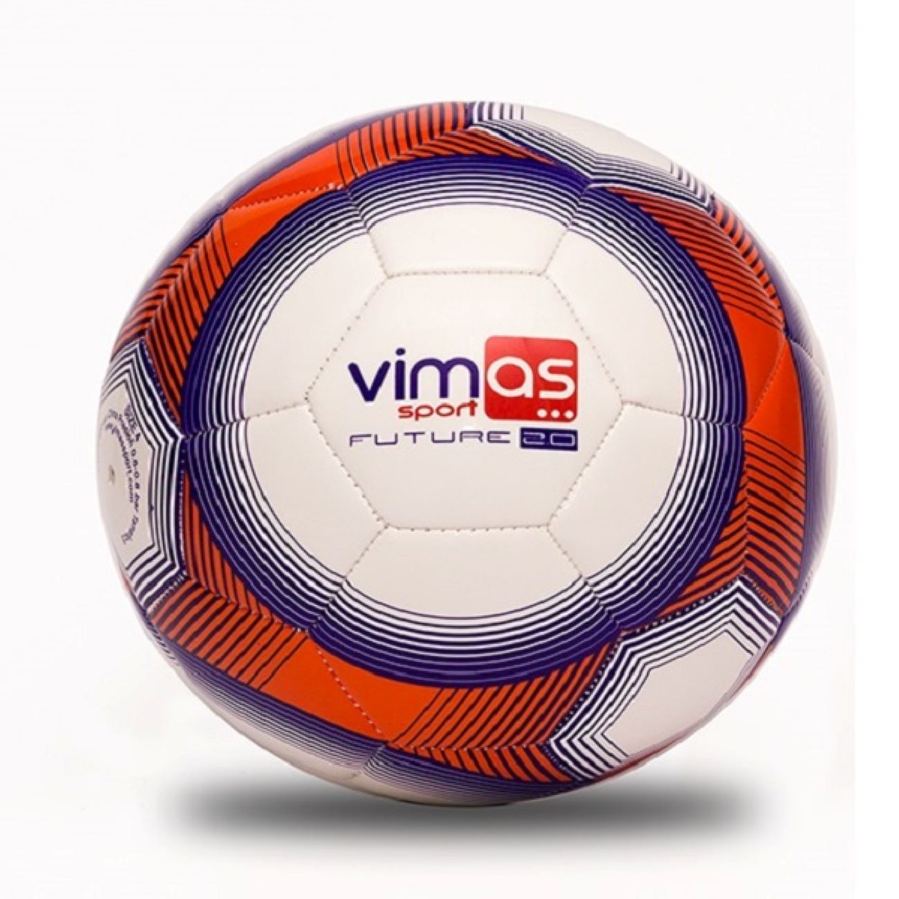 Balón De Fútbol Vimas Sport Future 2.0 Talla 4 - blanco-naranja - 