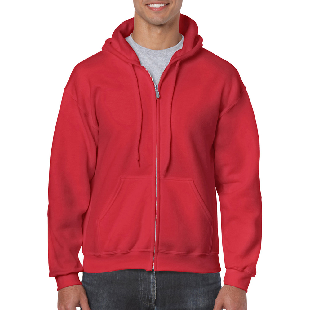 Sudadera Con Cremallera Y Capucha Modelo Blend Hombre Deporte/gimnasio Gildan