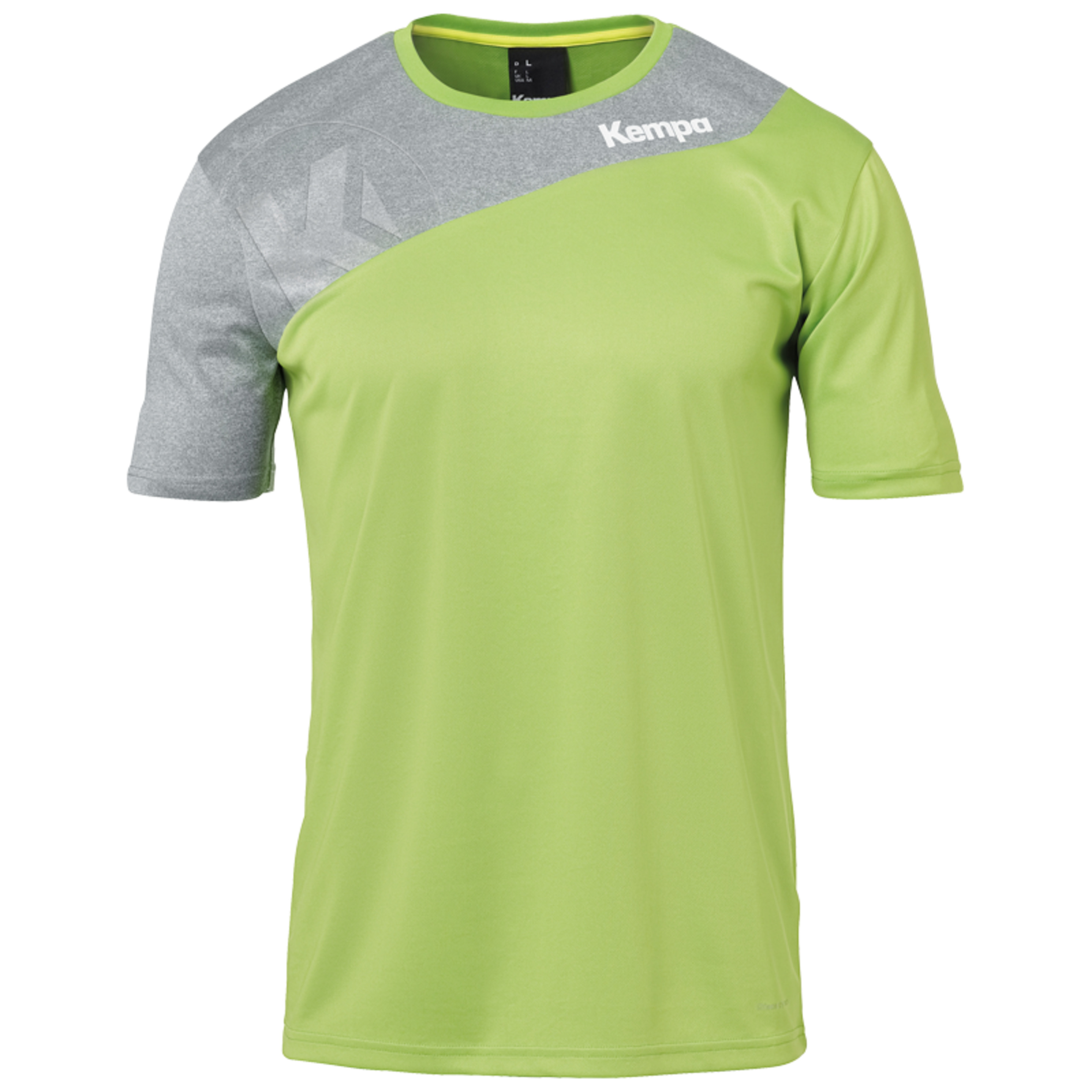 Core 2.0 Shirt Verde Esperanza/gris Oscu Kempa - verde - 
