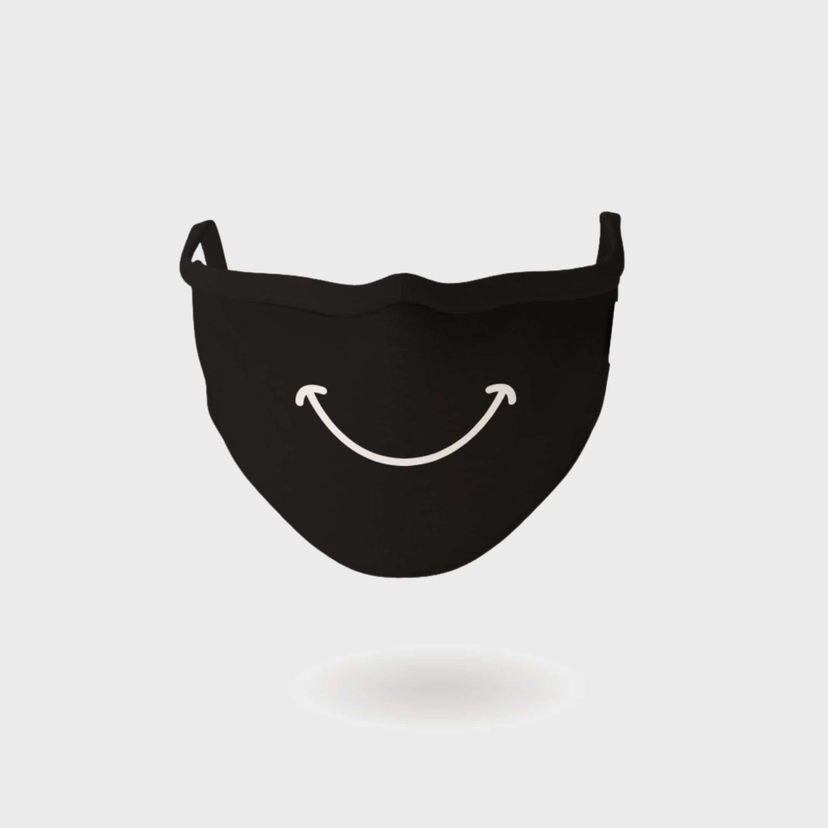 Mascarilla Junior Smile - negro - 