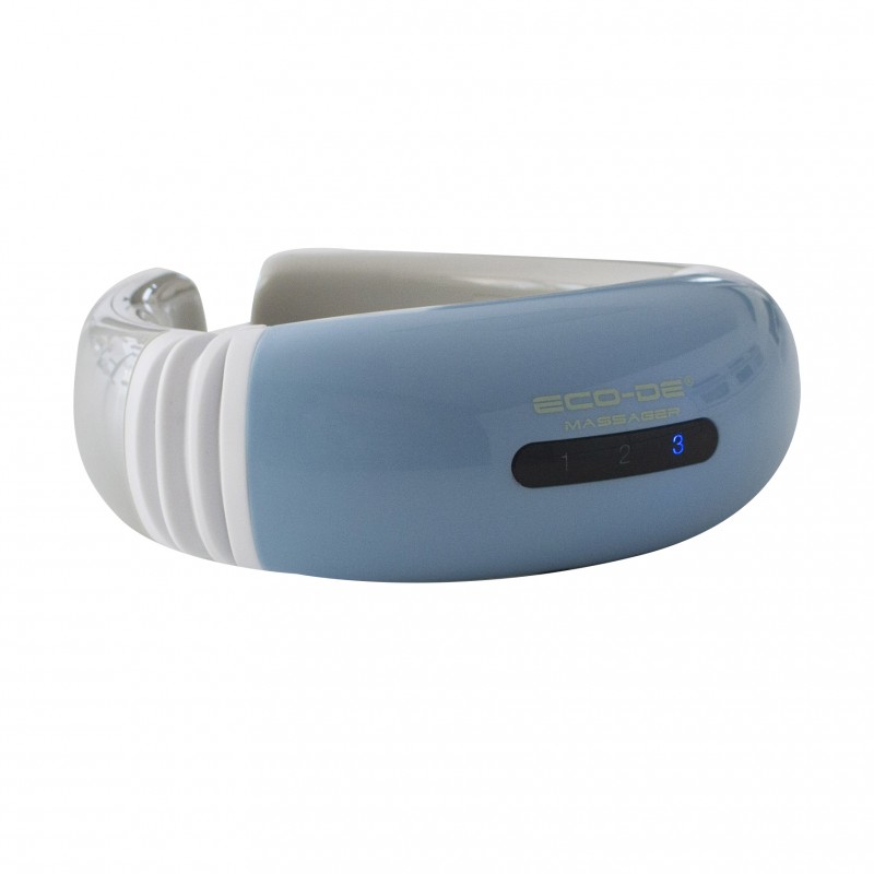 Ecode Eletroestimulador Ems Para Eletroestimulação De Pescoço E Calor 6 Modos De Massagem Eco-4006