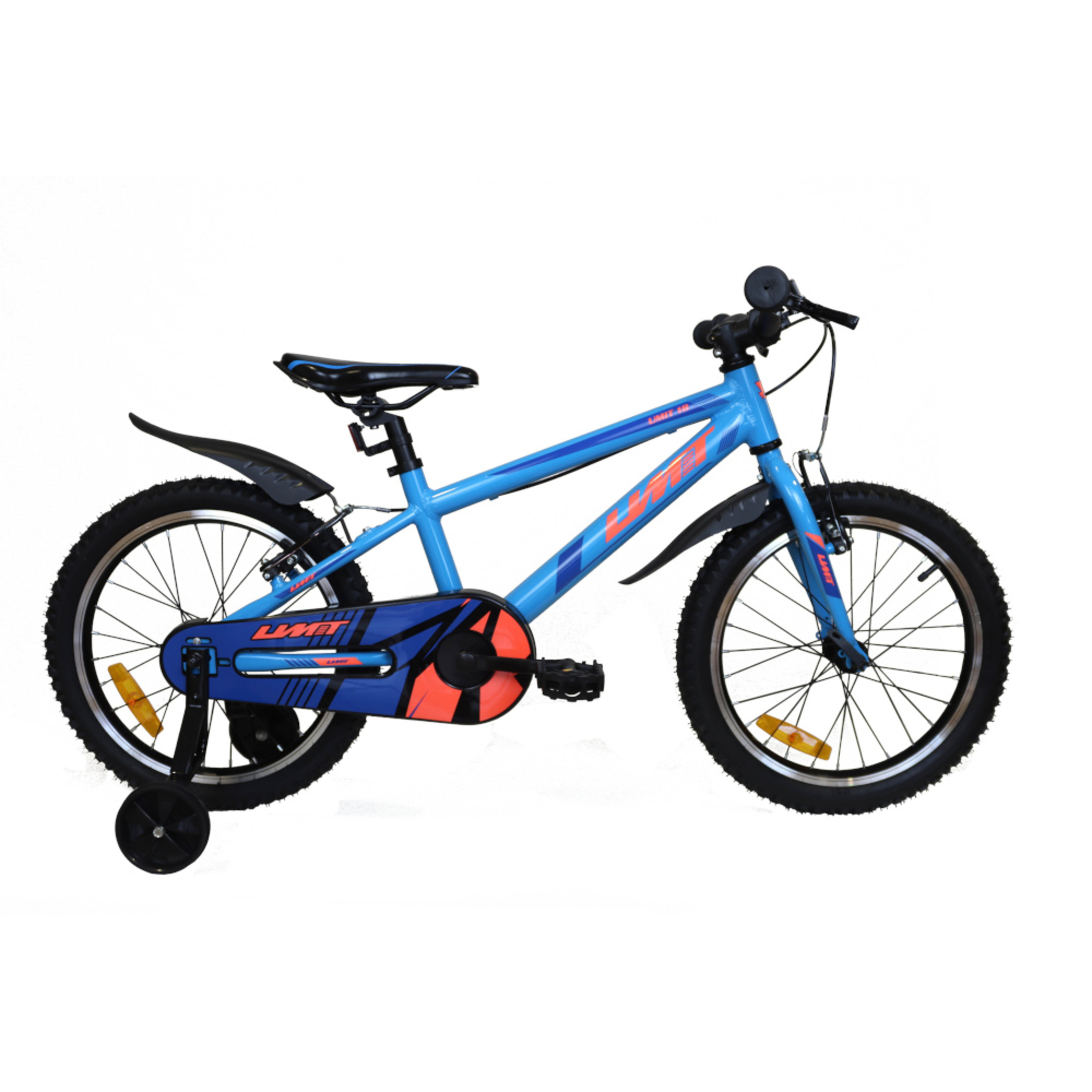 Bicicleta Montaña 18" Umit Aluminio 180 - azul-naranja - 
