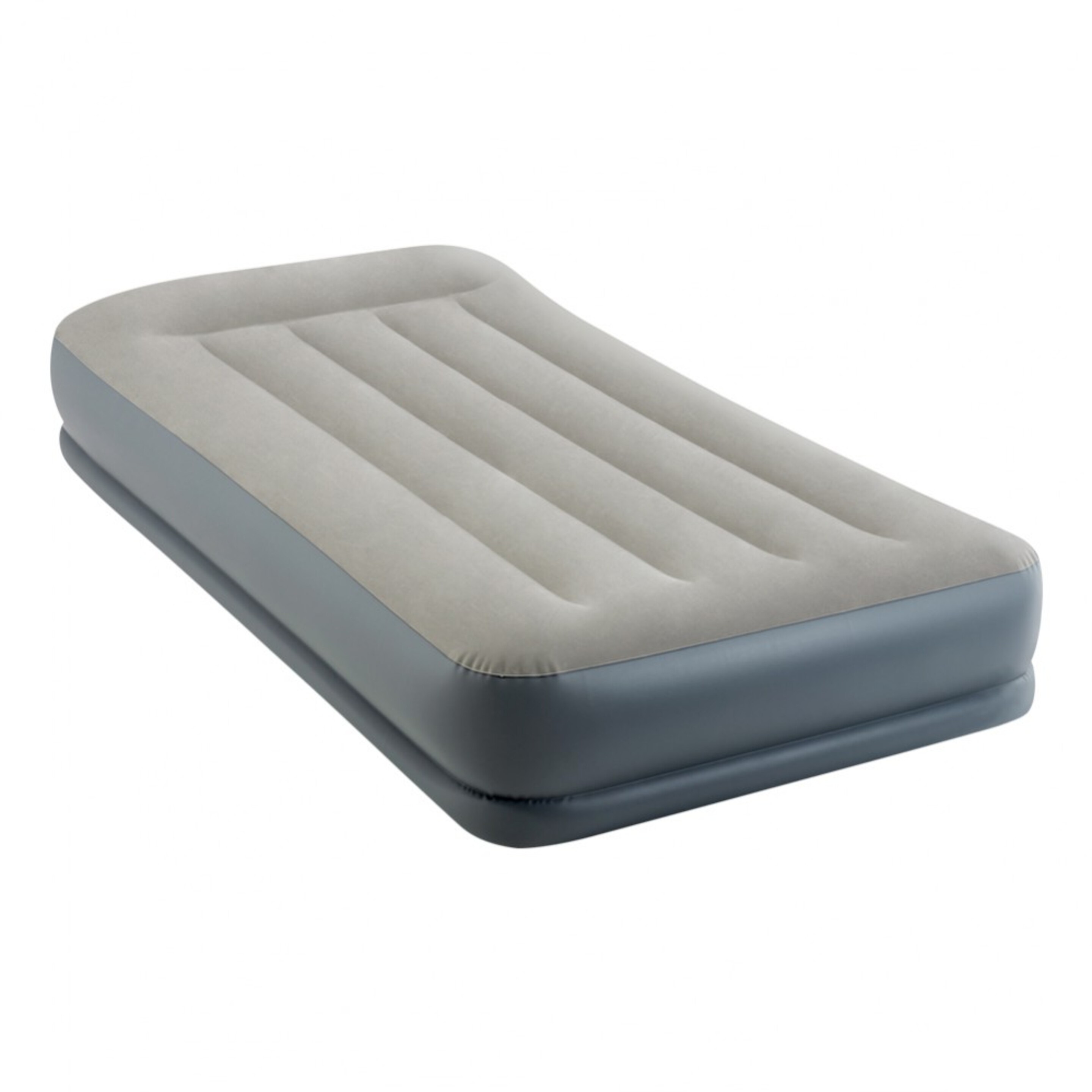 Colchón Hinchable Intex Dura-beam Standard Pillow Rest Midrise - gris - 