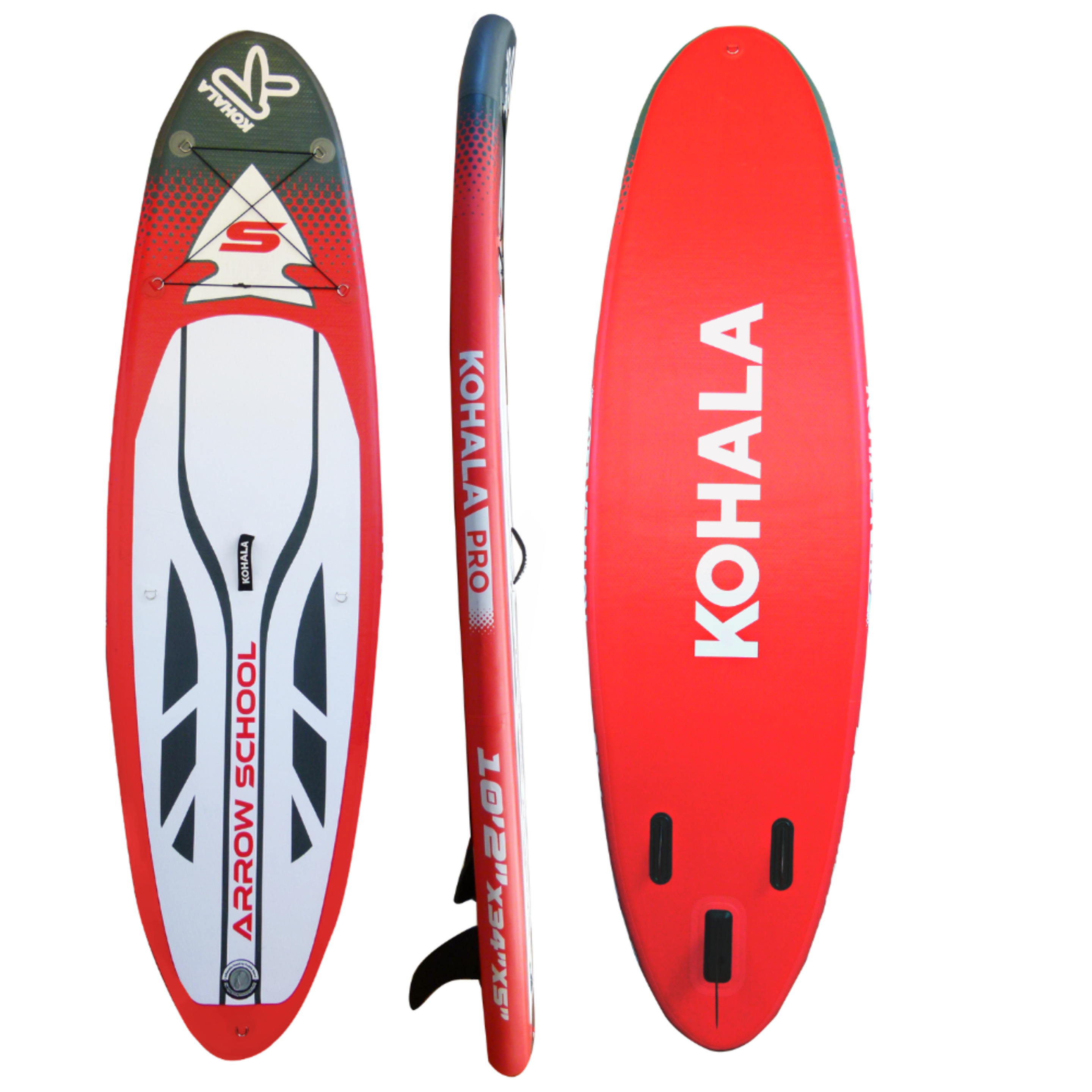 Tabla De Paddle Surf Kohala Arrow School 10’2” - rojo - 