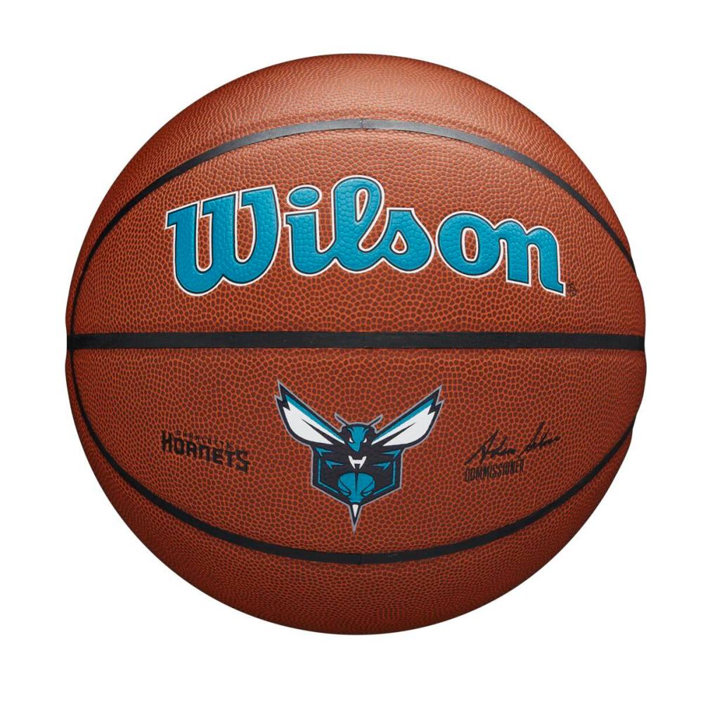 Balón De Baloncesto Wilson Nba Team Alliance Charlotte Hornets - marron - 
