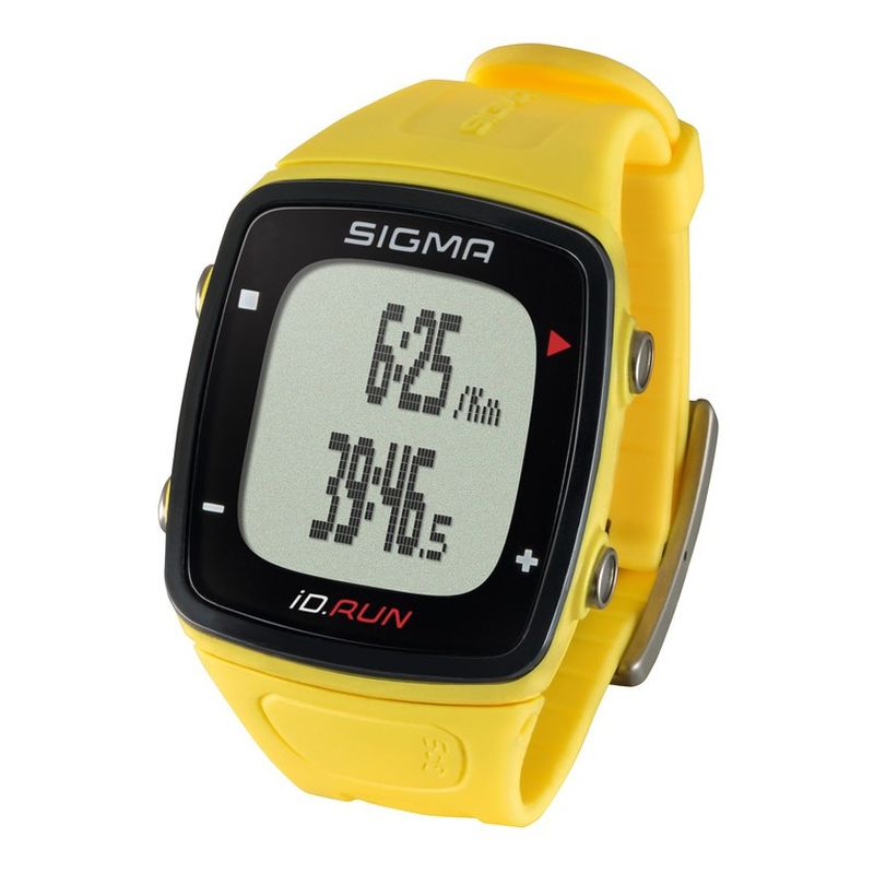 Reloj + Gps Sigma Id.run Amarillo - amarillo - 