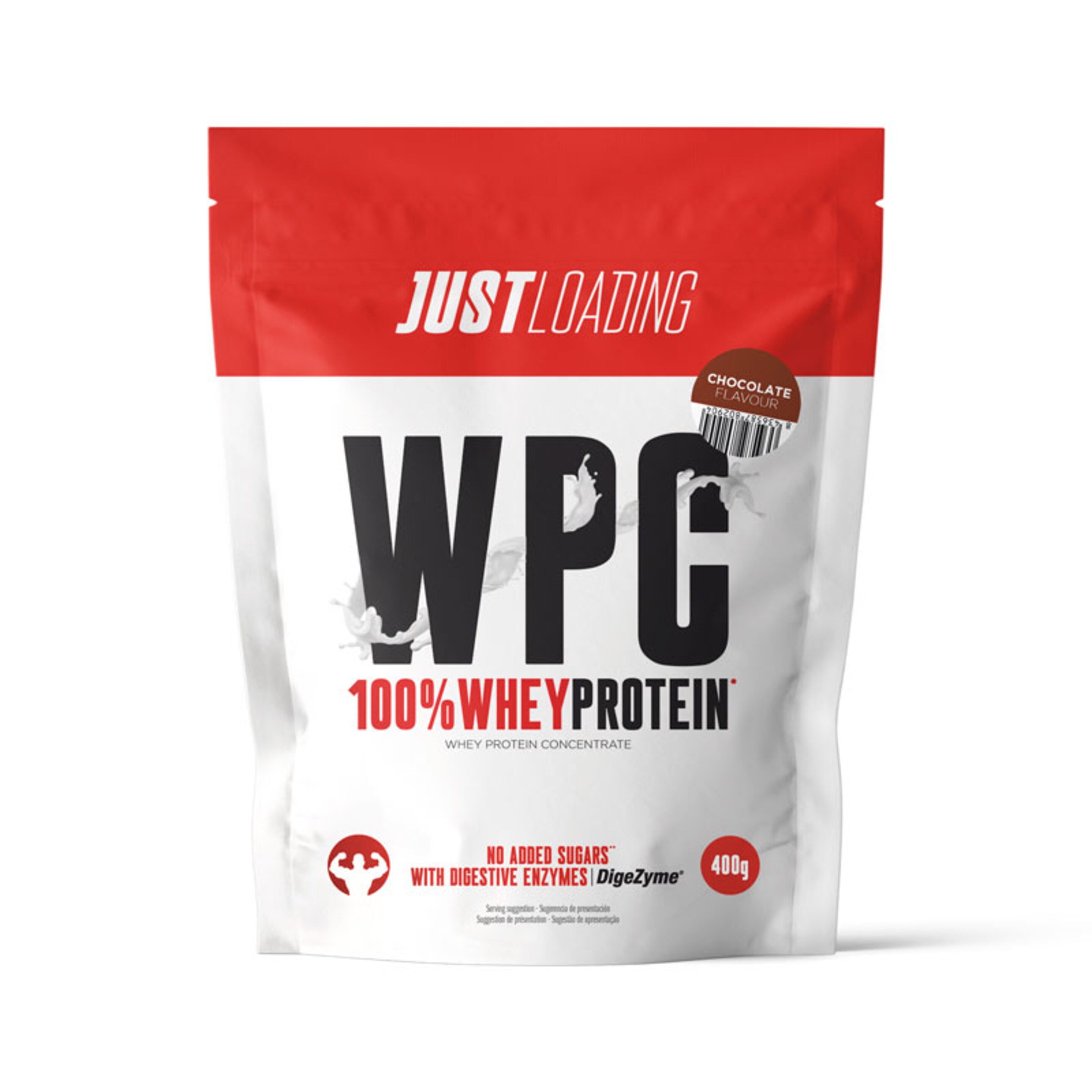 100% Whey Protein Chocolate- Proteína Whey En Polvo Justloading - Sabor Chocolate  MKP
