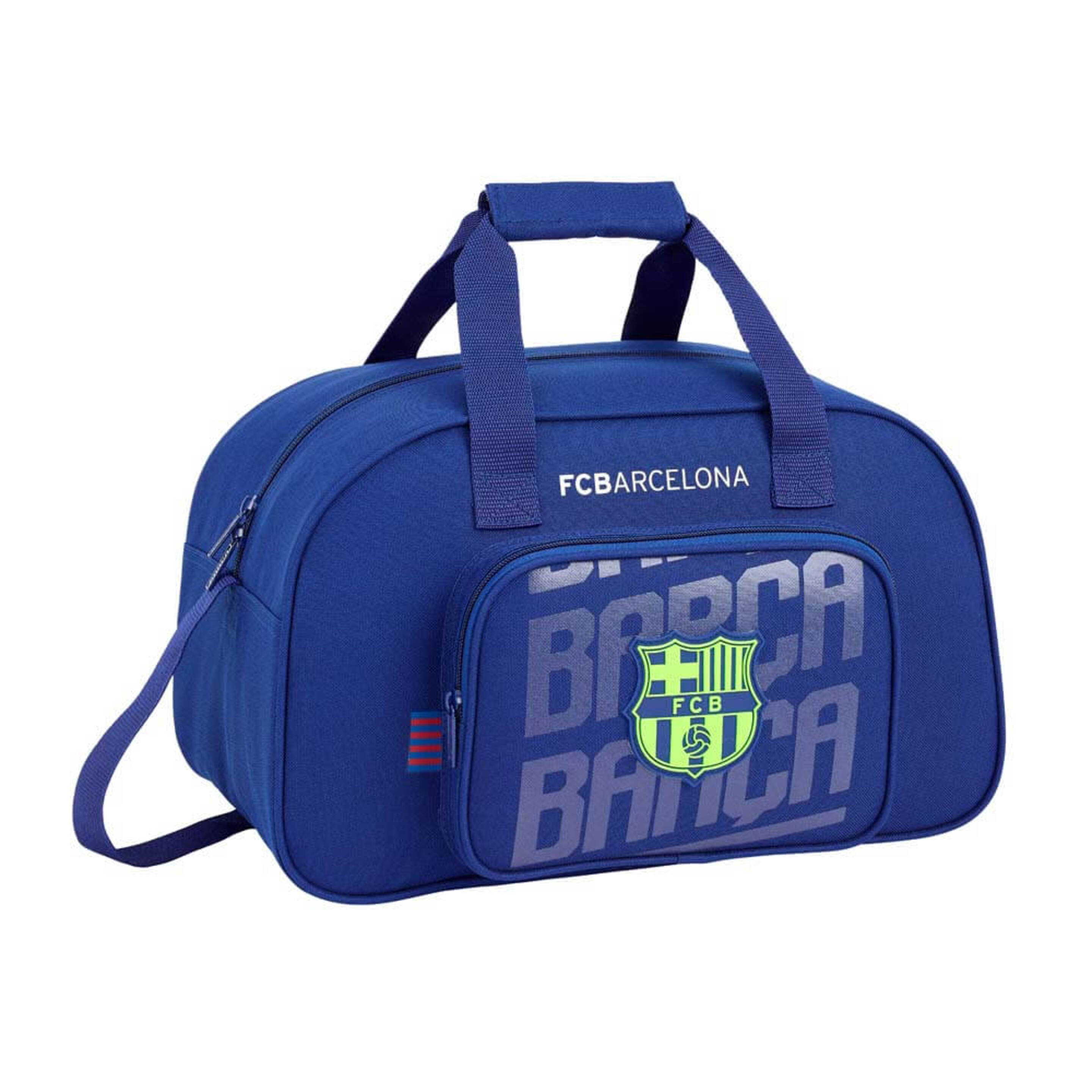 Fc Barcelona 711826273 2018 Bolsa De Deporte Infantil, 40 Cm, Azul