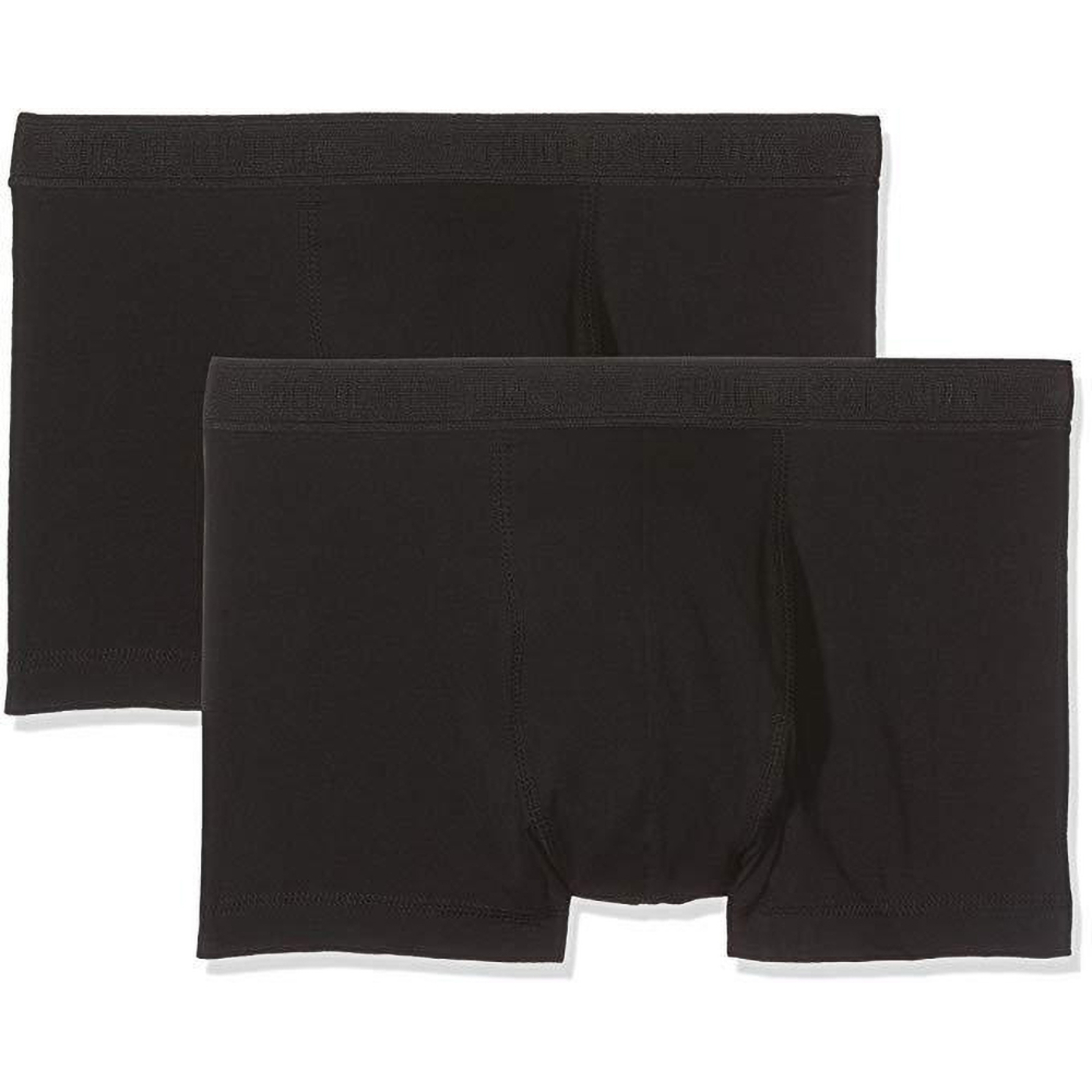 Calzoncillos Boxer Fruit Of The Loom Classic Shorty (pack De 2) - Negro  MKP