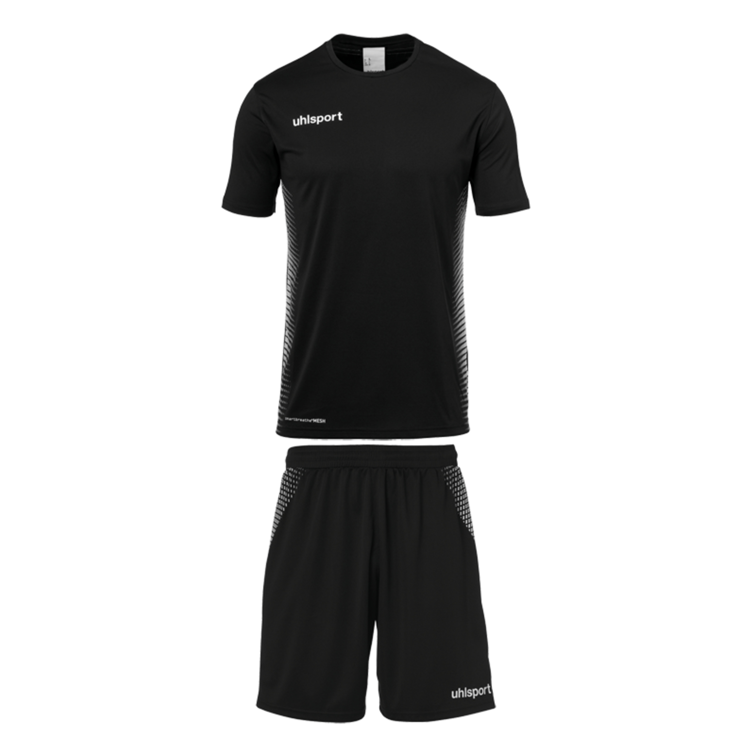 Camiseta Y Pantalón Uhlsport Score Kit Ss - Negro/Blanco - Score Kit Ss Negro/blanco Uhlsport  MKP