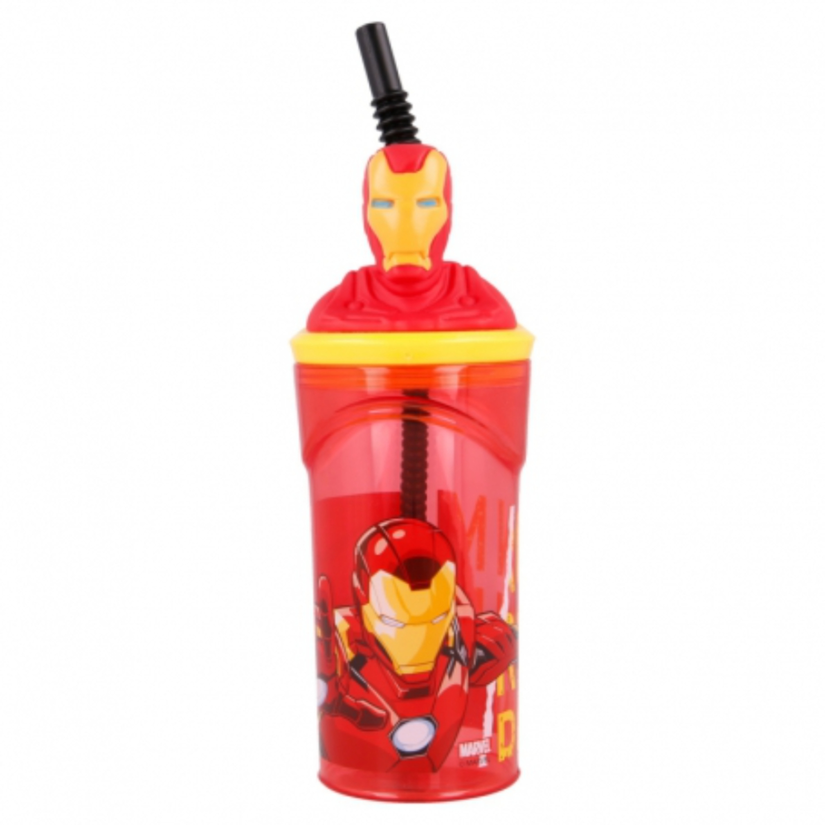Garrafa Iron Man 65667 - Vermelho | Sport Zone MKP