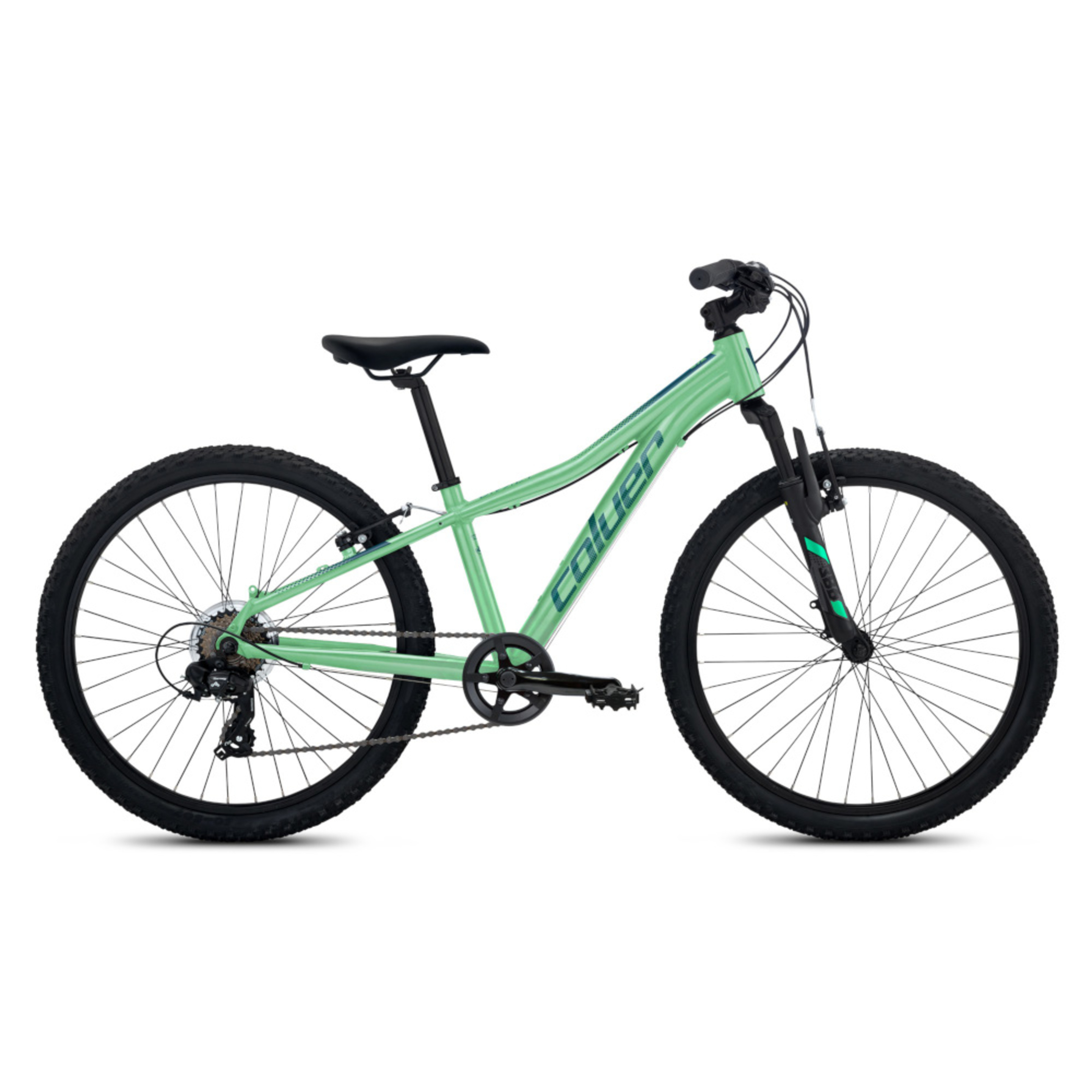 Bicicleta Junior 24" Coluer Diva 241 Frenos Vb - verde - 