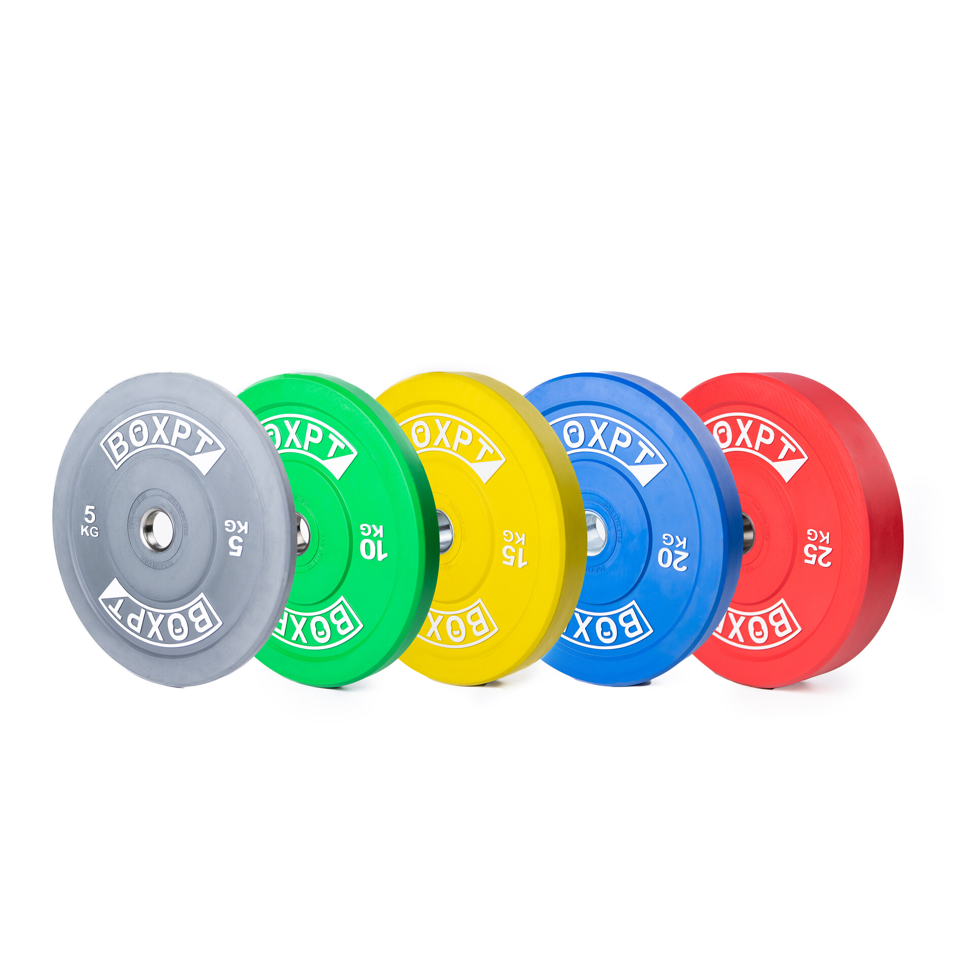 Disco Colorido Boxpt  25kg - Bumper | Sport Zone MKP
