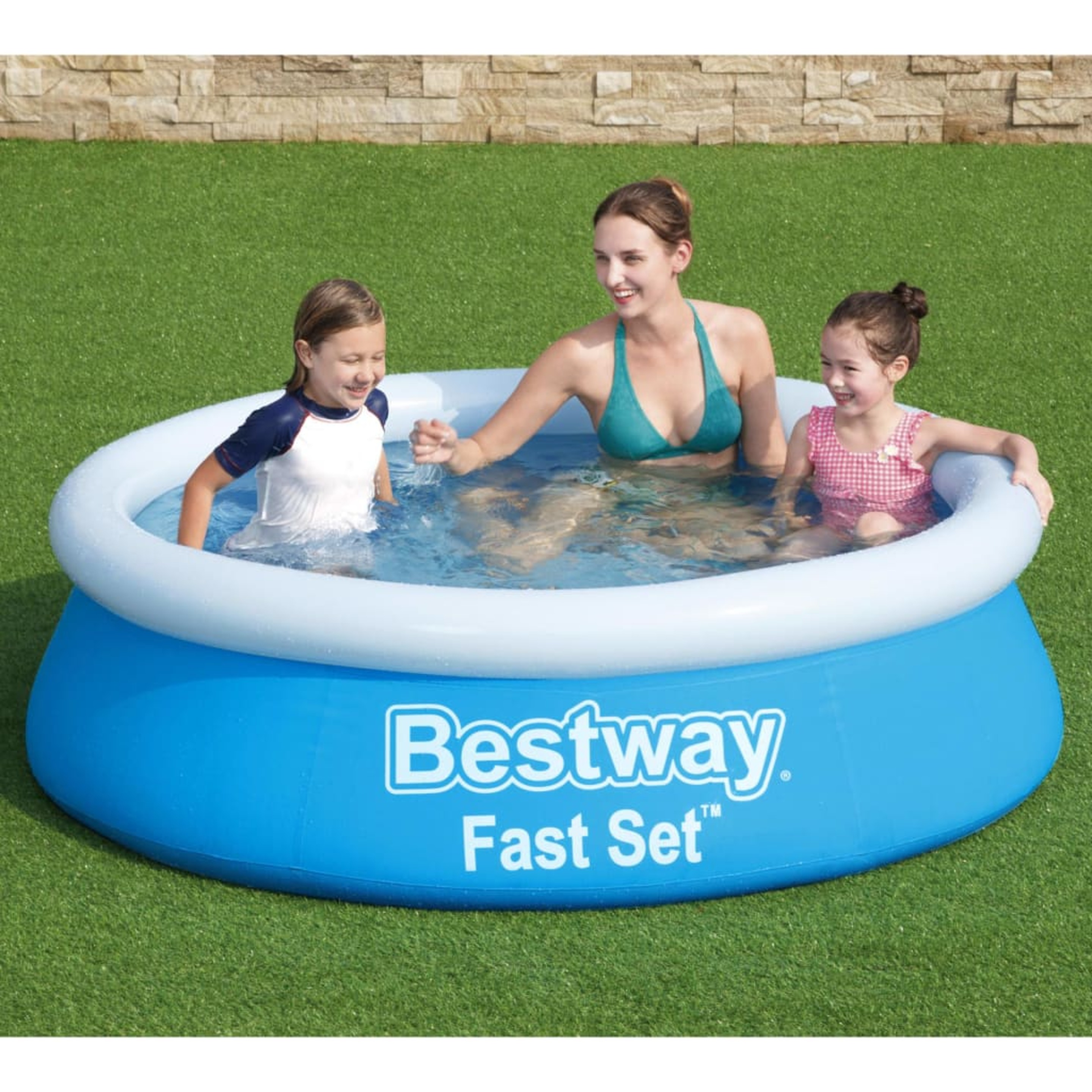 Piscina Redonda Hinchable Bestway Fast Set