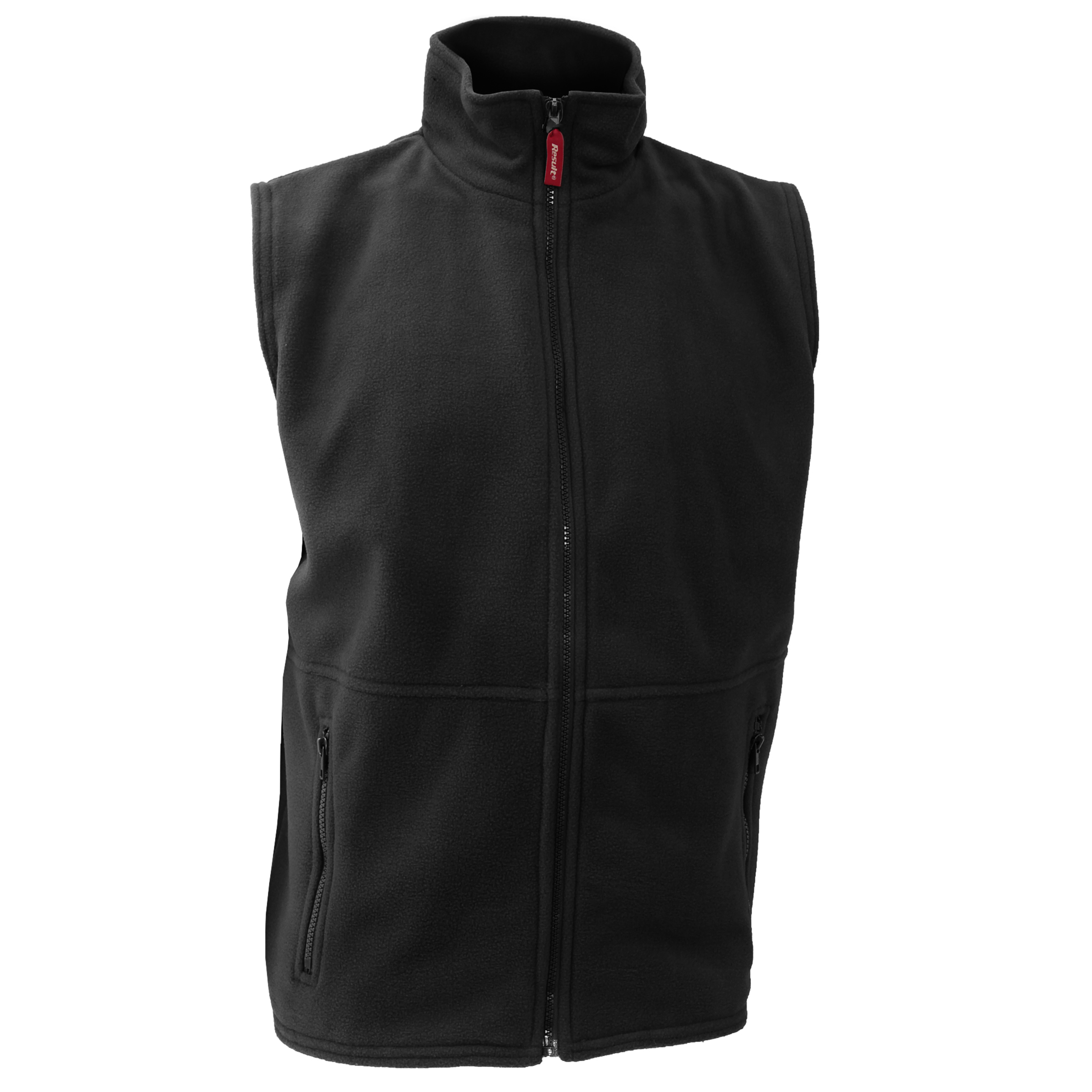 Chaleco Forro Polar Antibolas Modelo Active Hombre Caballero Result (Negro)