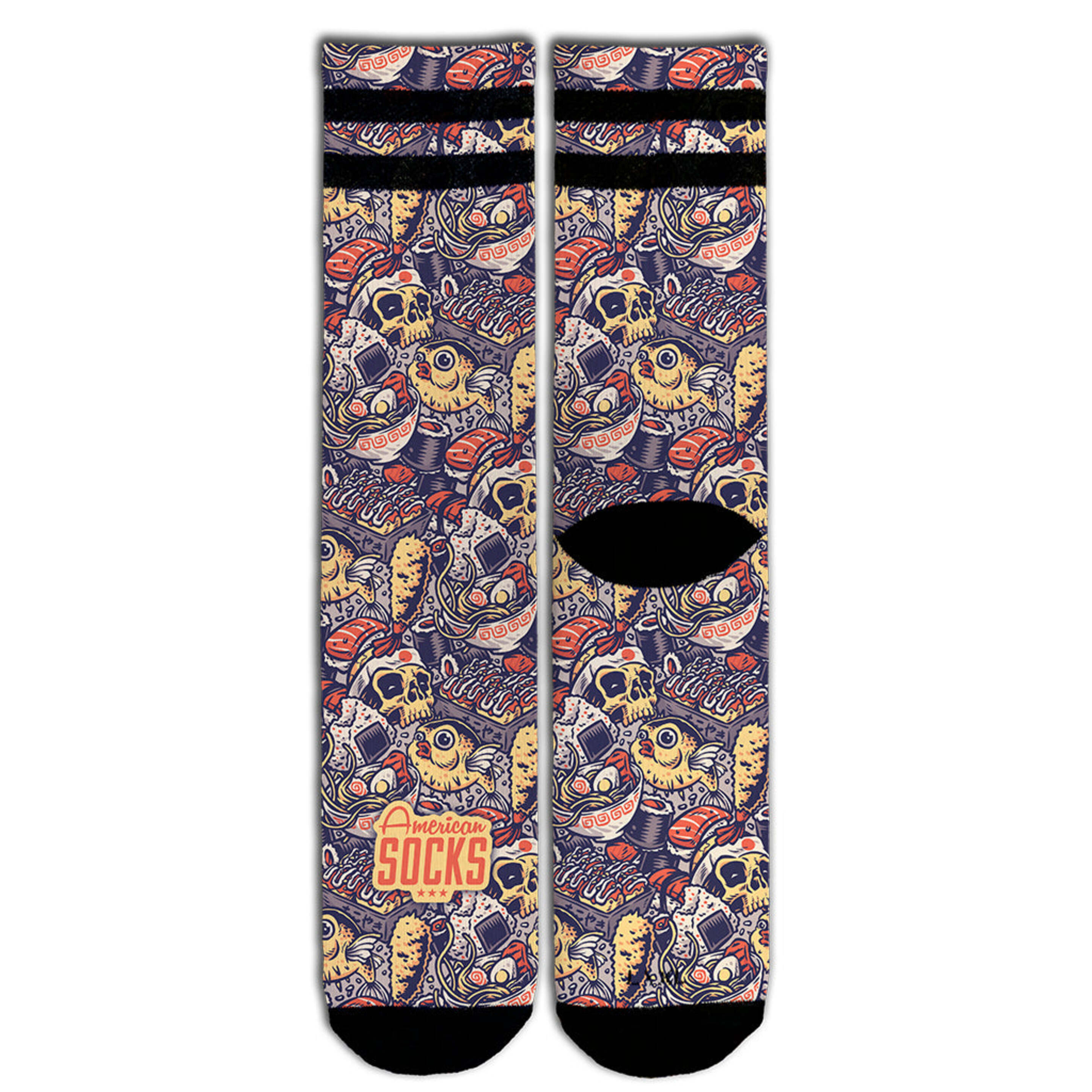 Meias American Socks - Oishii - Mid High - multicolor - 