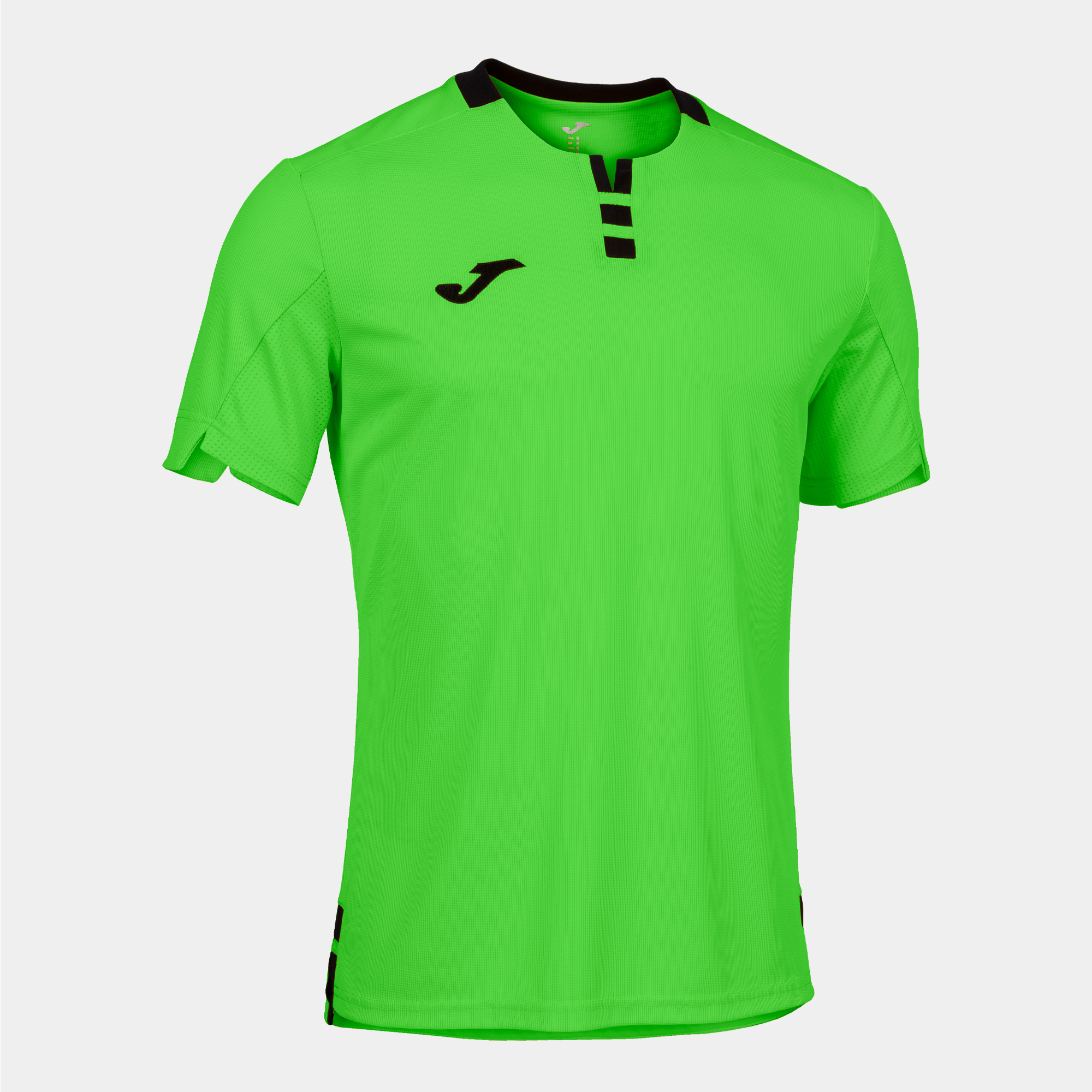 T-shirt Manga Curta Joma Gold Iv Verde Fluorescente Preto - T-shirt manga curta Homem | Sport Zone MKP