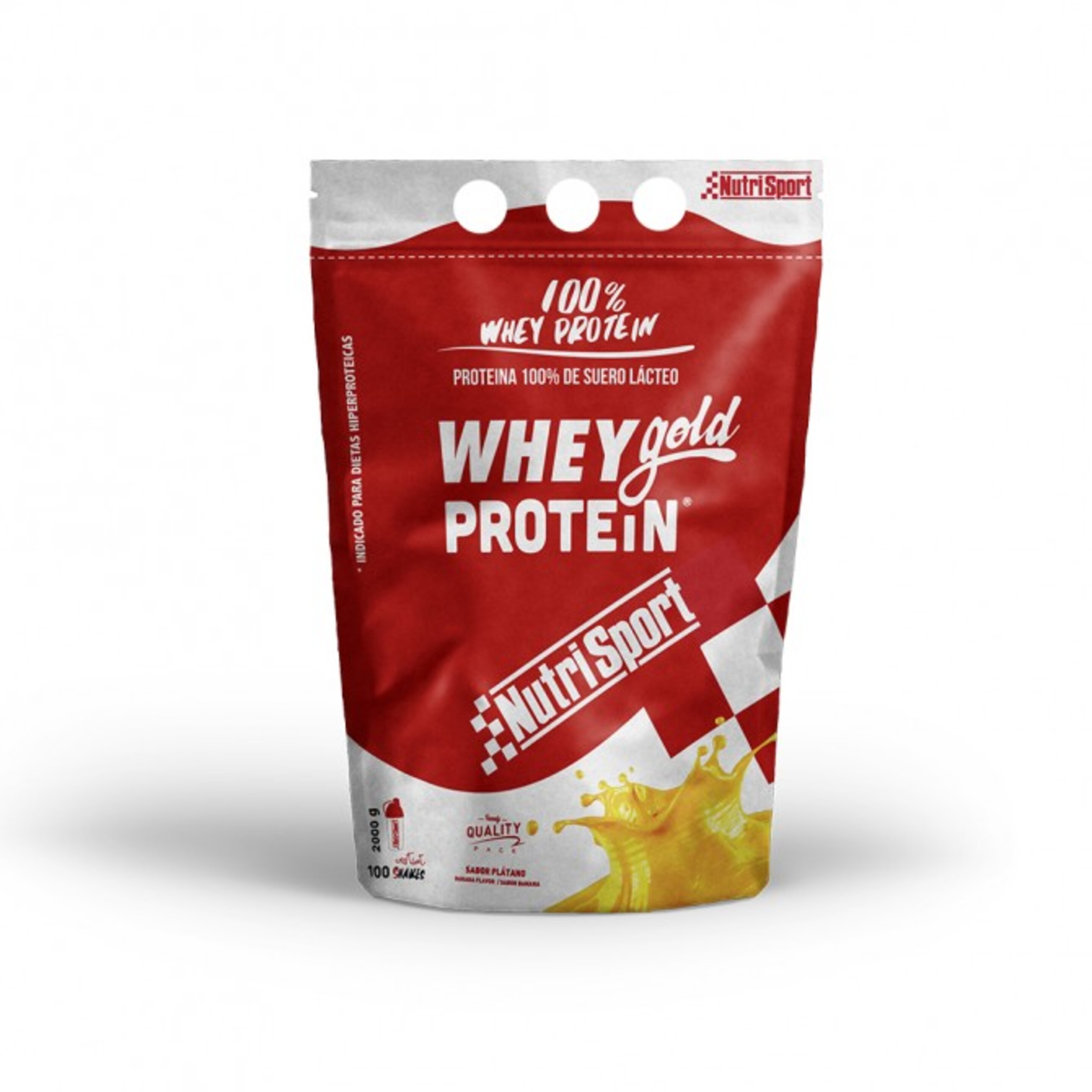 Whey Gold Protein 2kg - Plátano